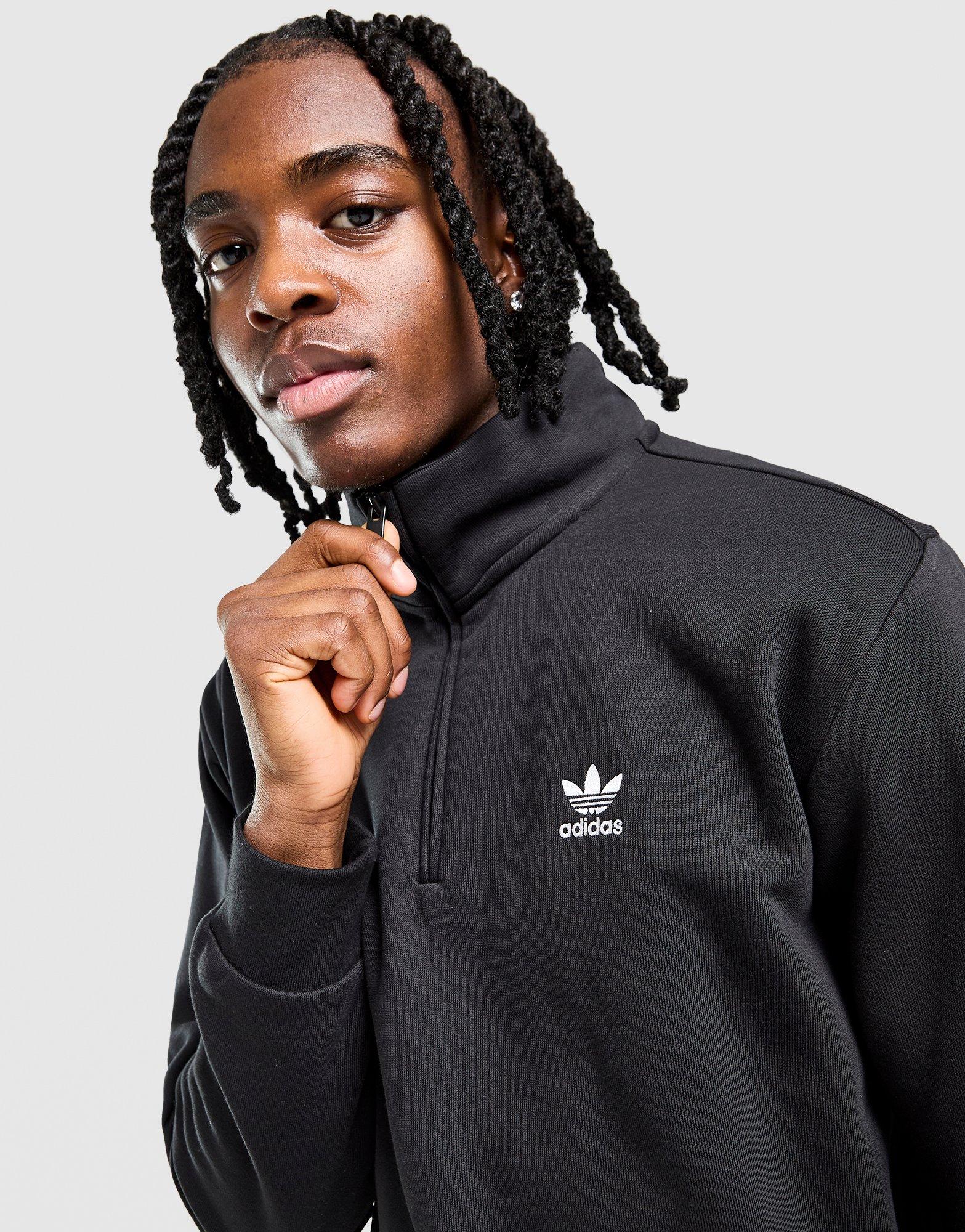adidas Originals Trefoil Essentials 1/4 Zip Sweatshirt