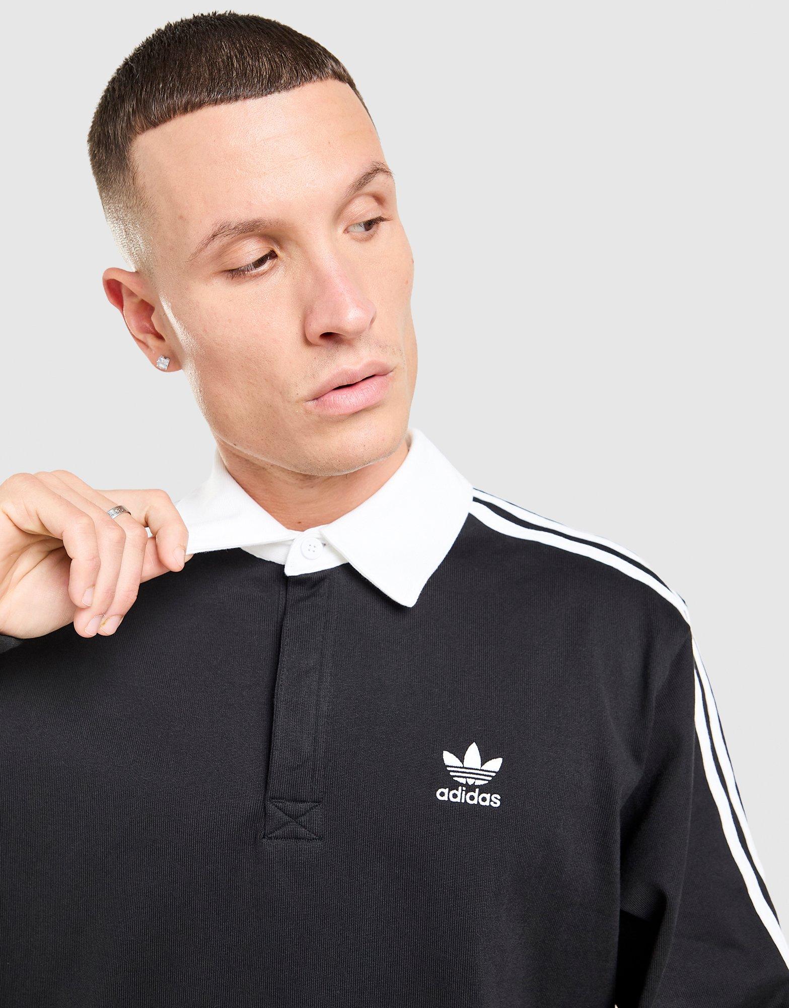 adidas Originals Rugby Long Sleeve Polo Shirt