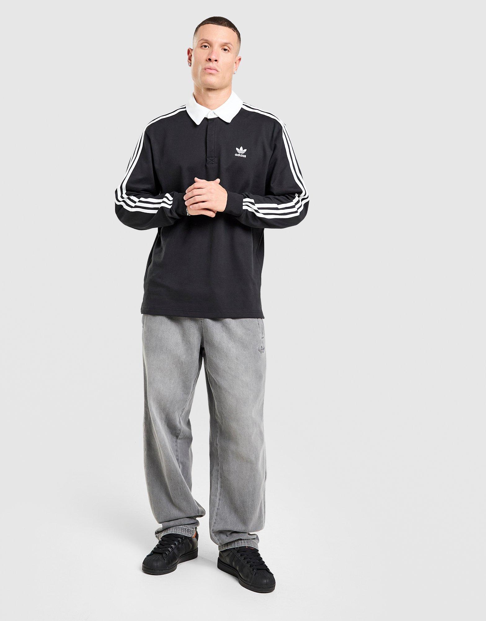 adidas Originals Rugby Long Sleeve Polo Shirt