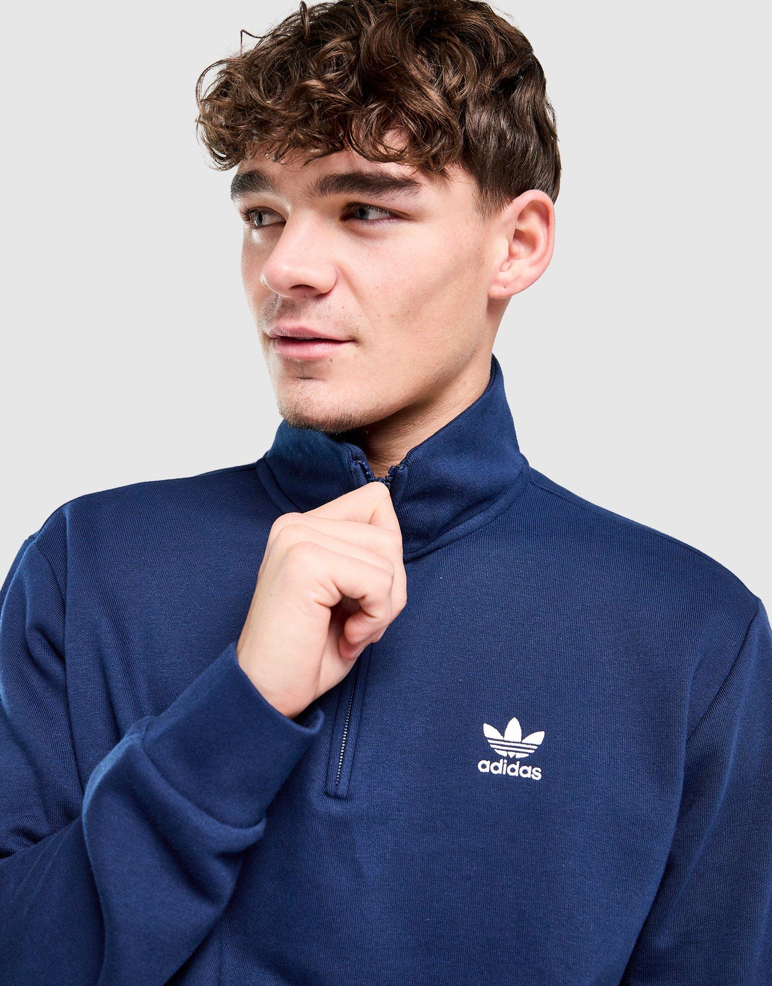 adidas Originals Trefoil Essentials 1/4 Zip Sweatshirt