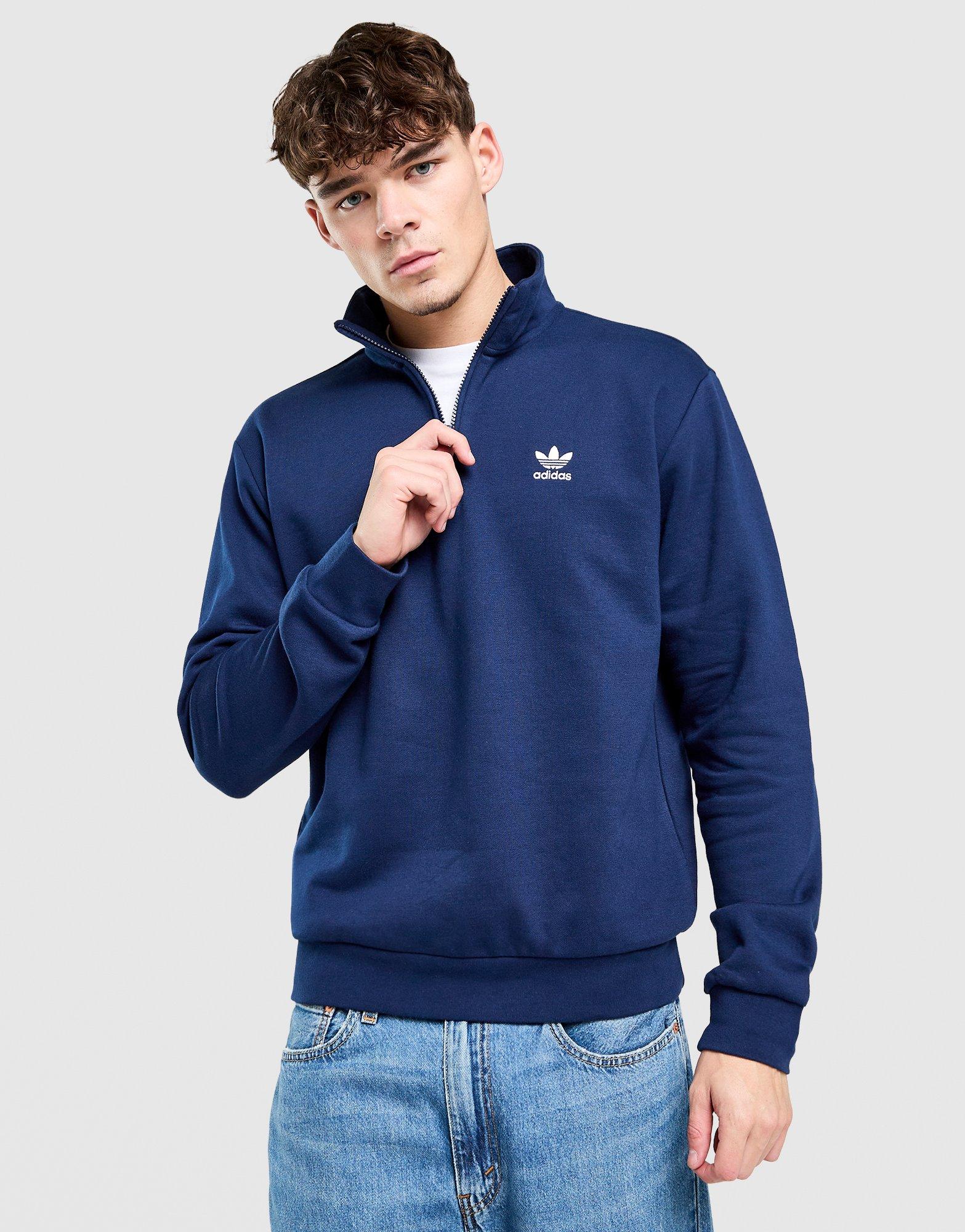 adidas Originals Trefoil Essentials 1/4 Zip Sweatshirt