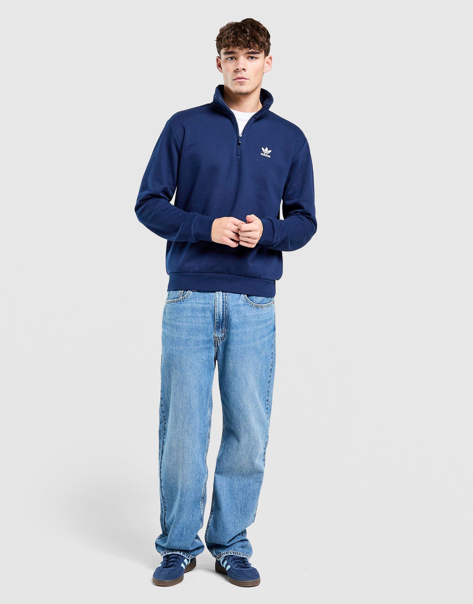 adidas Originals Trefoil Essentials 1/4 Zip Sweatshirt