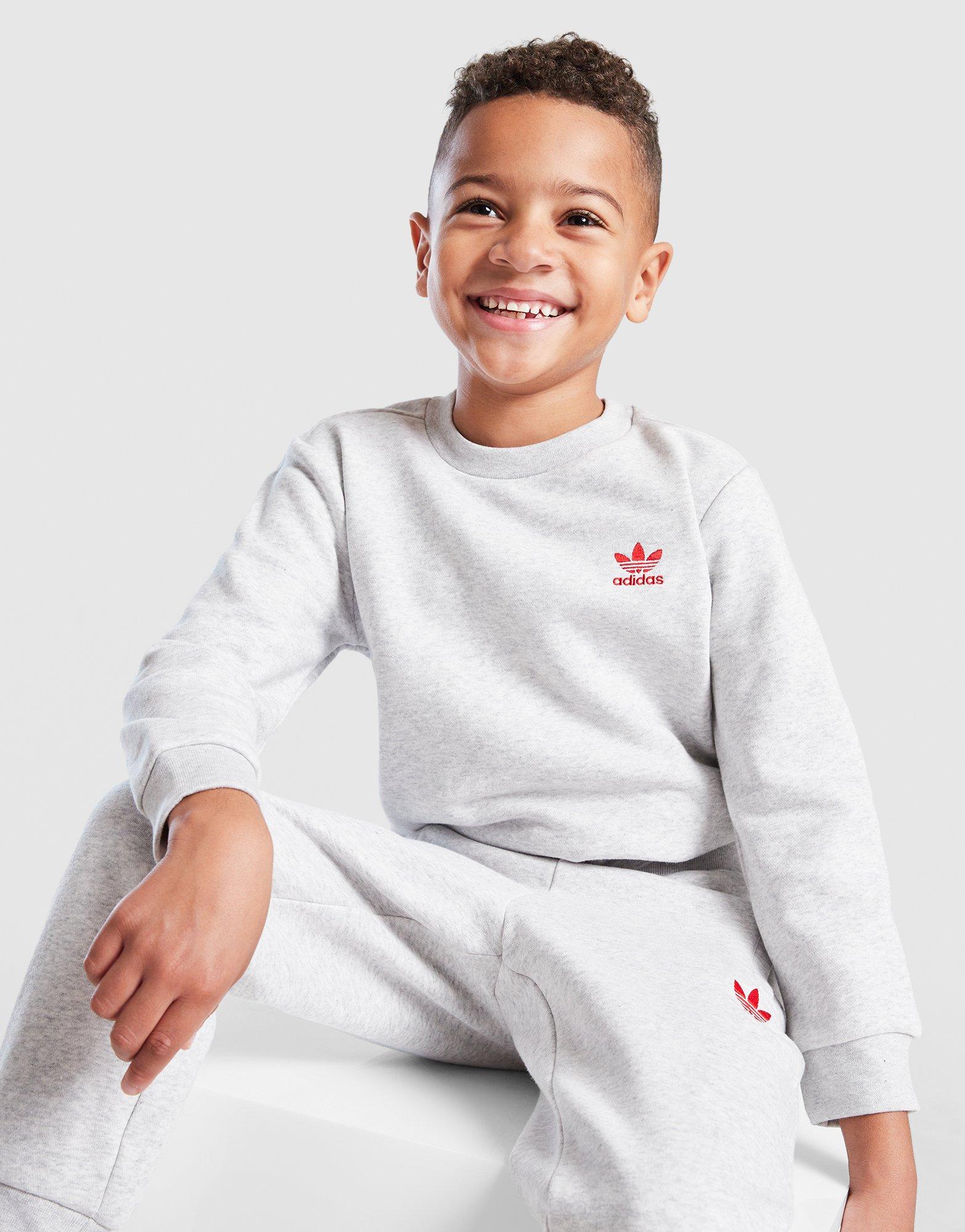 adidas Originals Tuta Crew Trefoil Essential Bambino