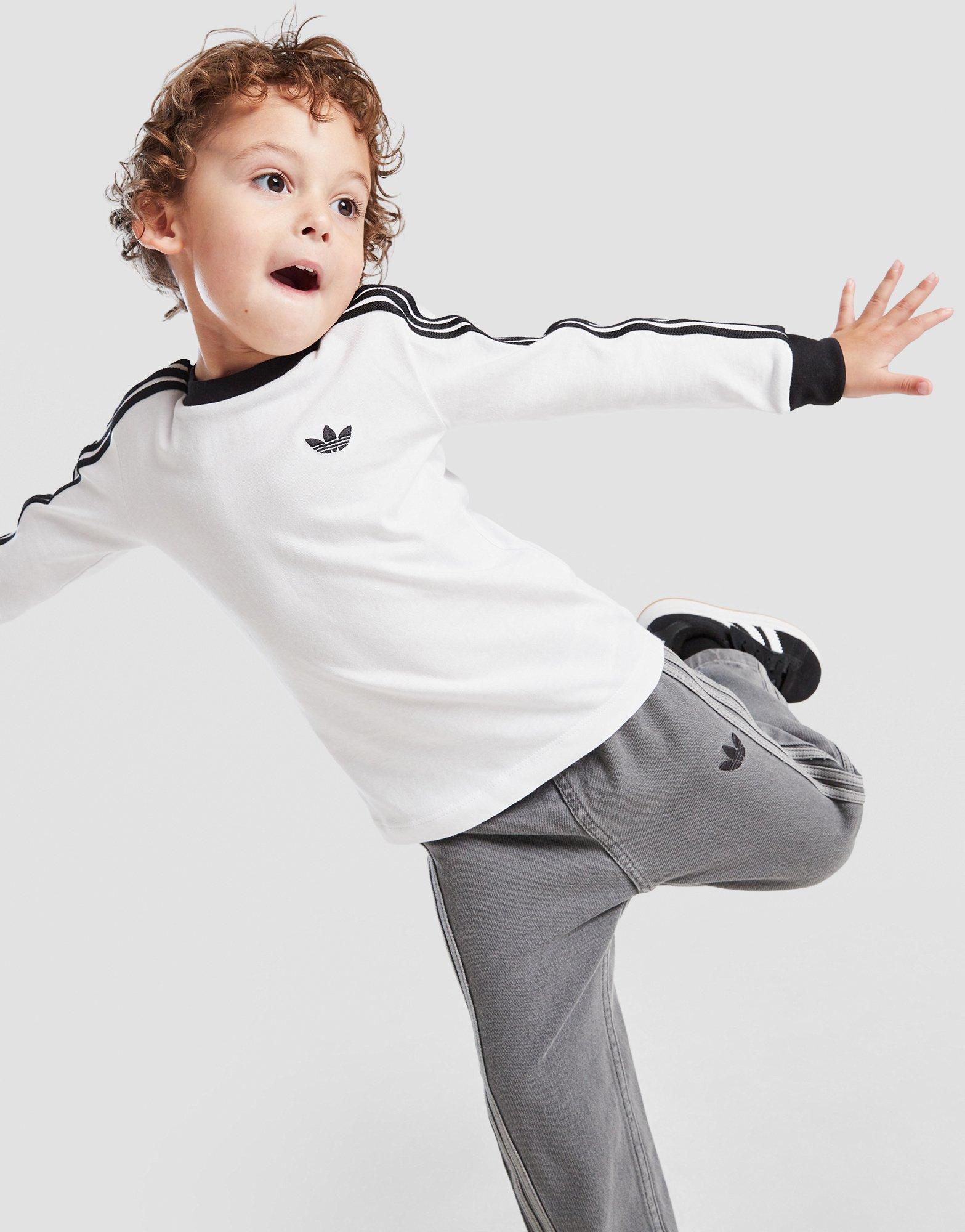 adidas Originals Firebird T-Shirt/Denim Bottoms Set Infant