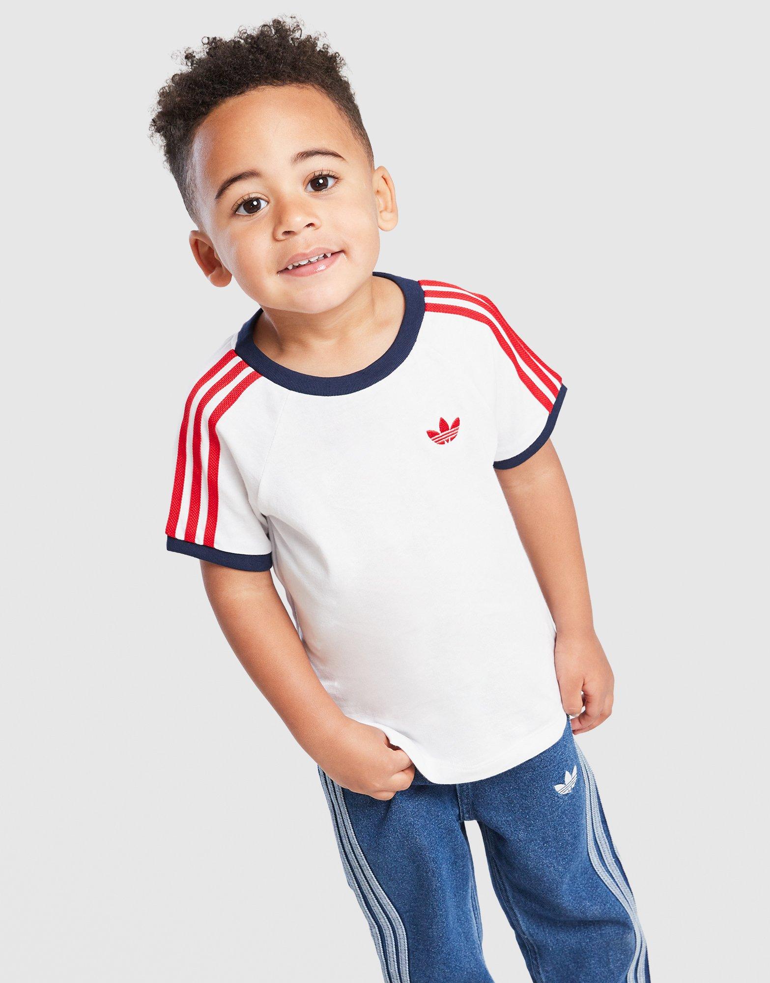 adidas Originals Firebird T-Shirt/Denim Jeans Set Infant