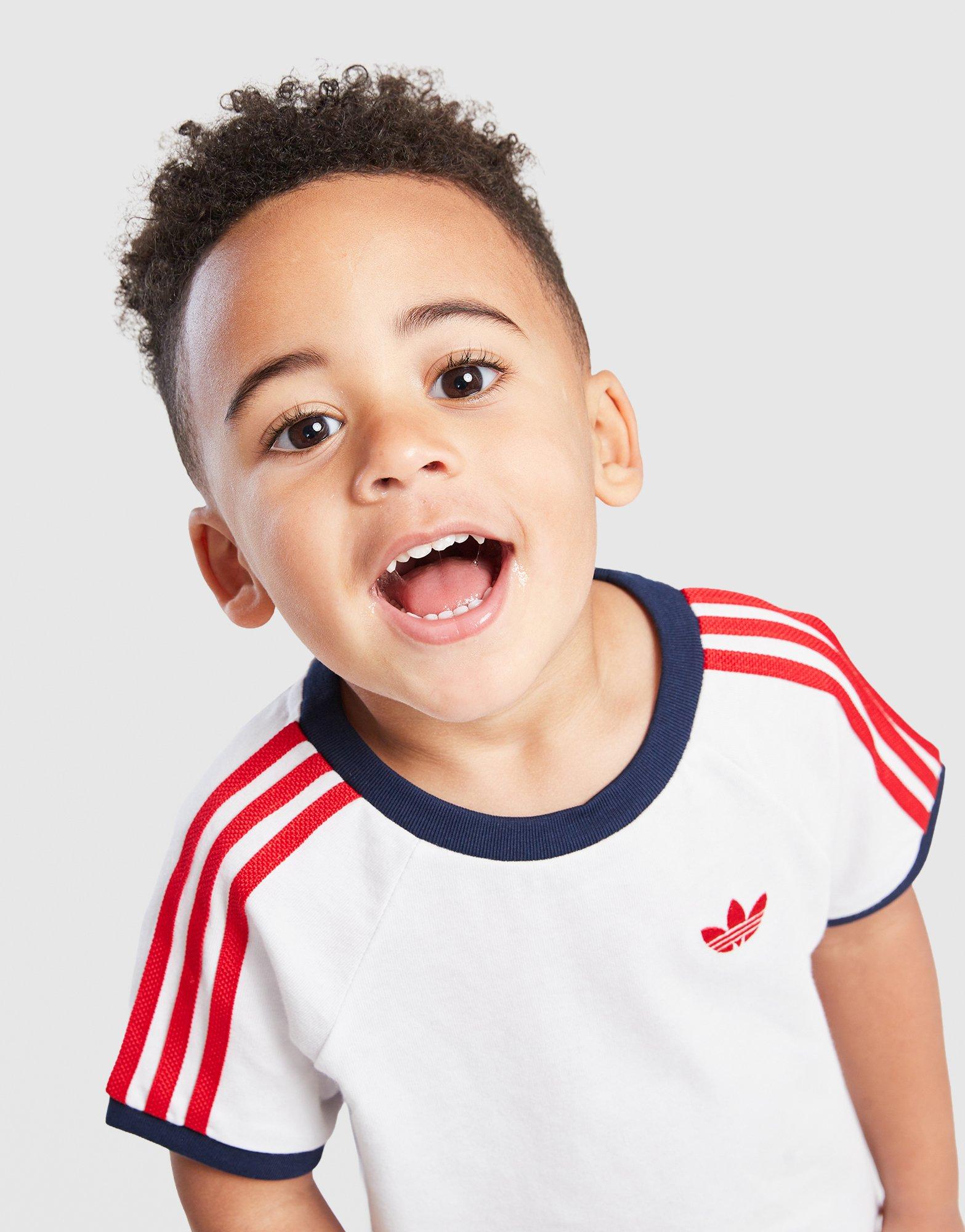 adidas Originals Firebird T-Shirt/Denim Jeans Set Infant