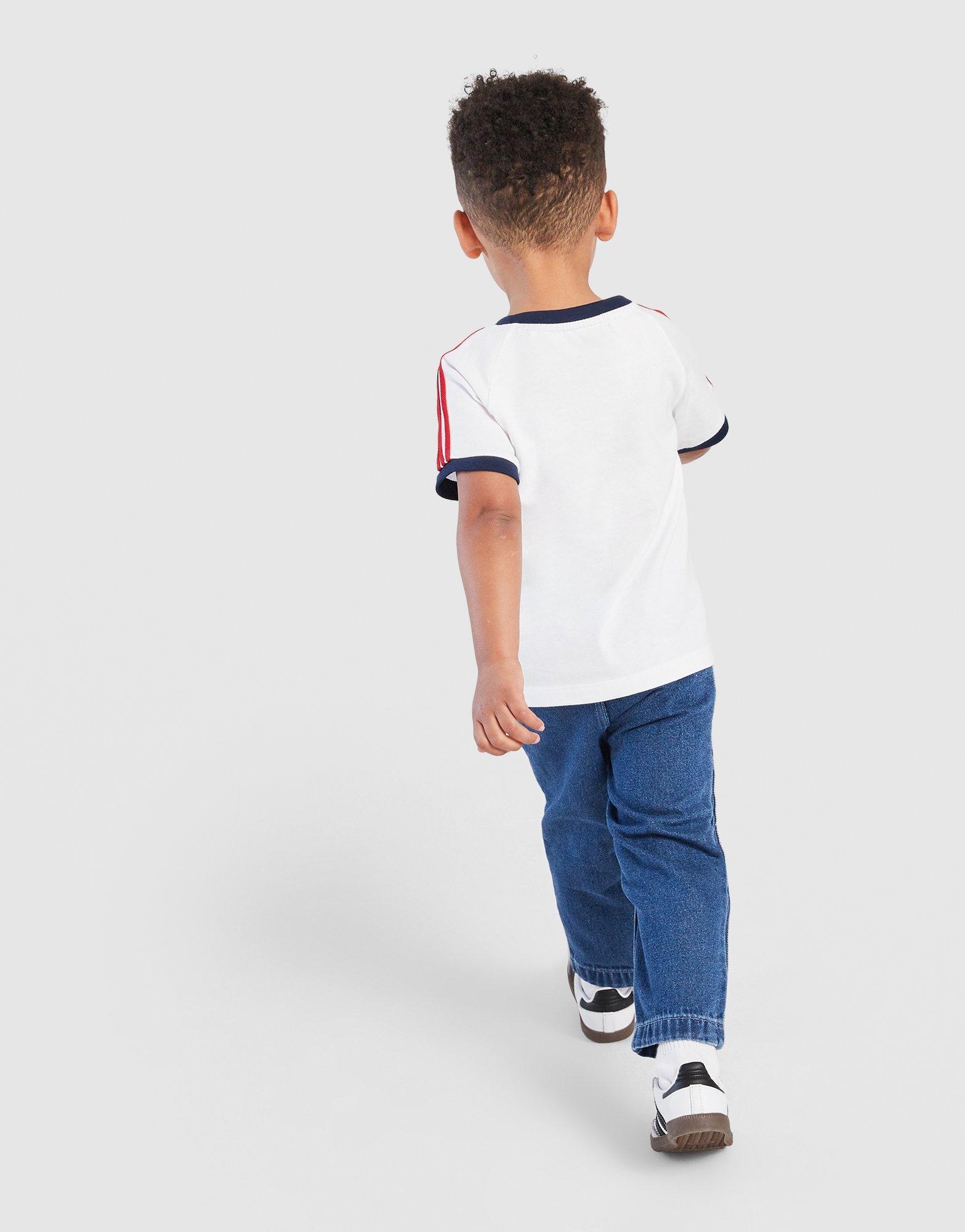 adidas Originals Firebird T-Shirt/Denim Jeans Set Infant