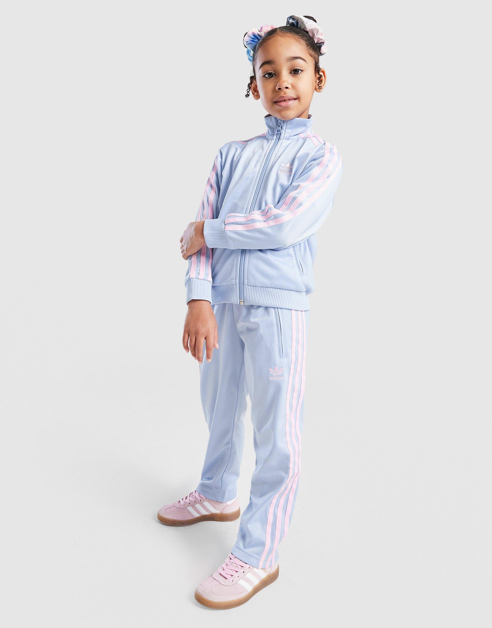 adidas Originals Girls' Firebird Full Zip Tracksuit Children