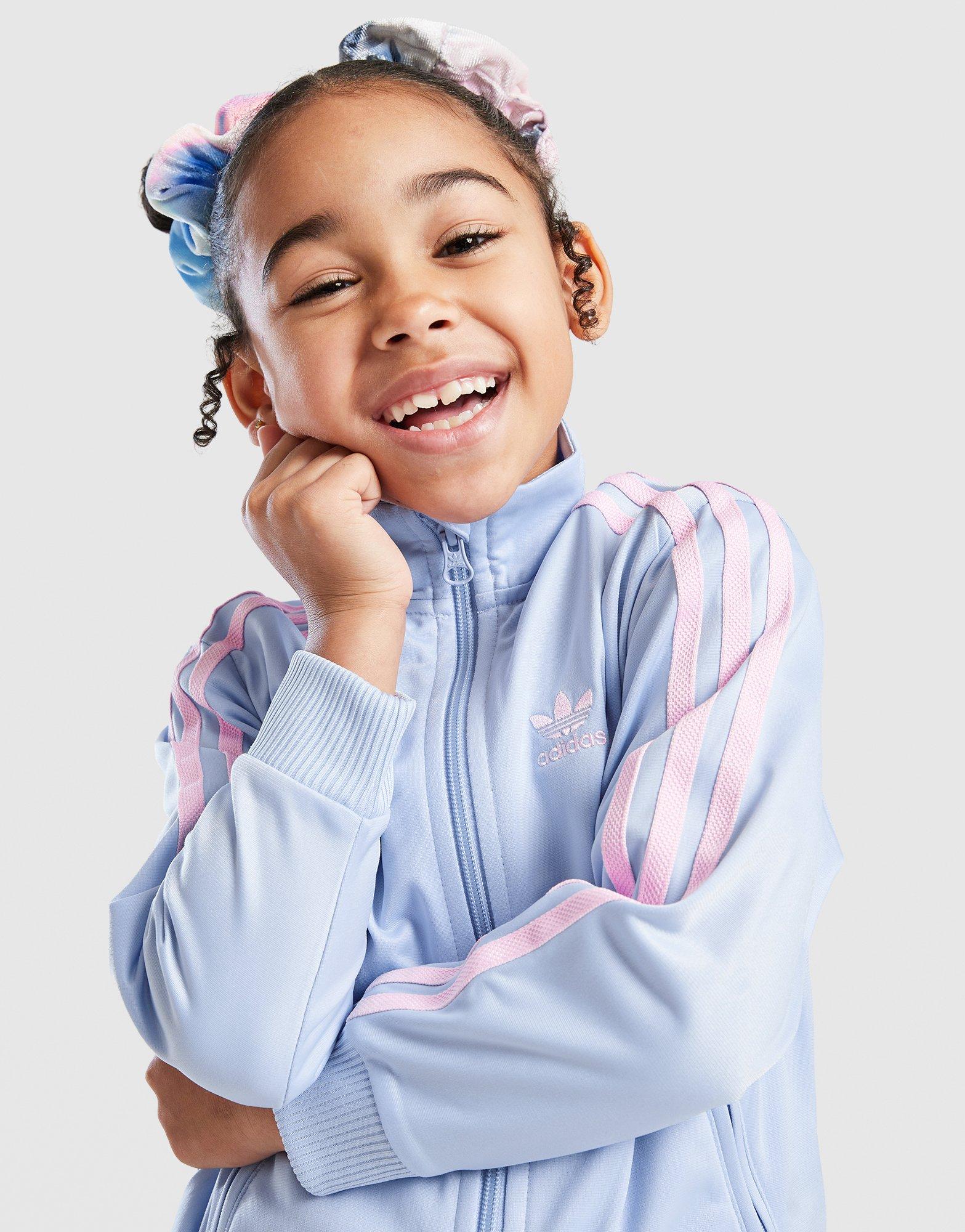 adidas Originals Girls' Firebird Full Zip Tracksuit Children