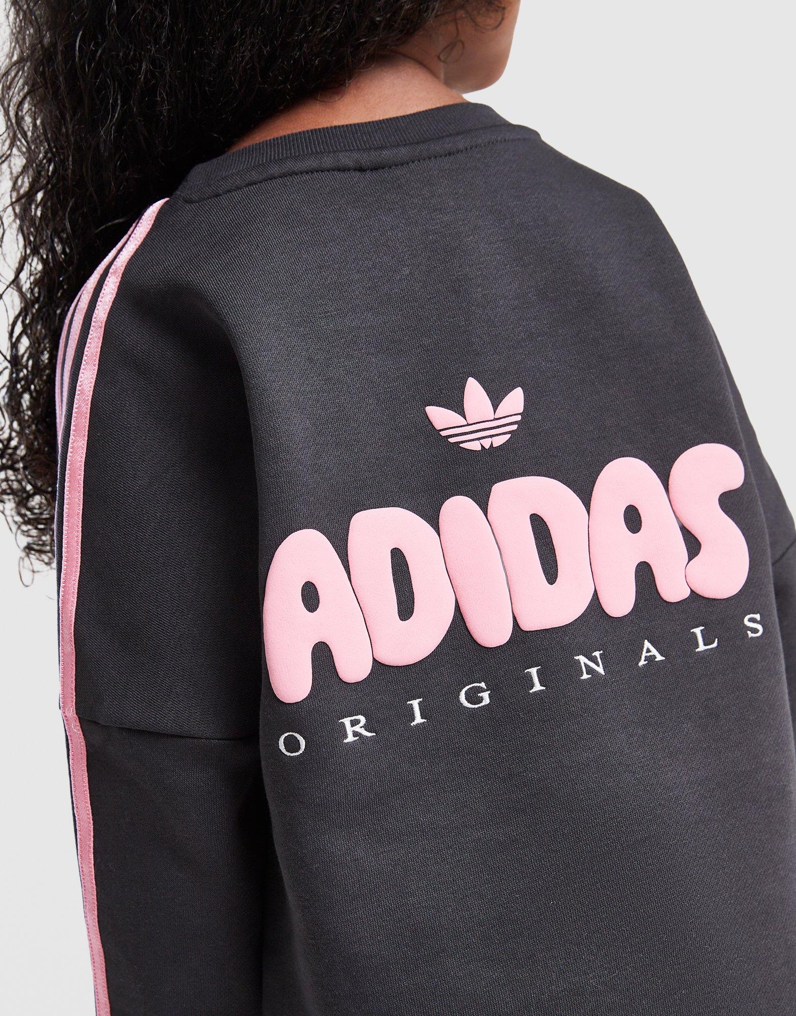 adidas Originals Girls' Bubble Crew Tracksuit Infant