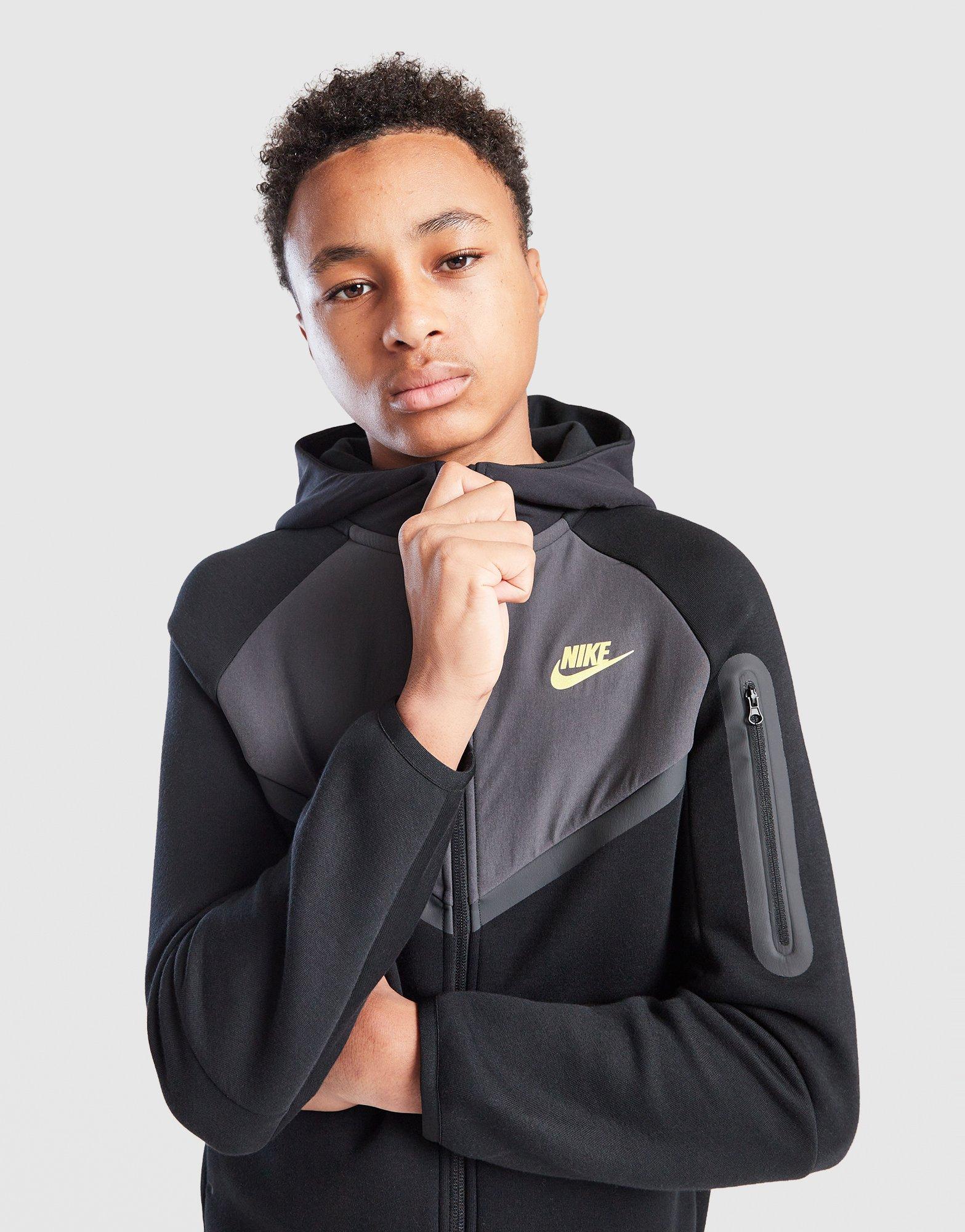Nike Sweat à capuche Zippé Tech Mix Junior