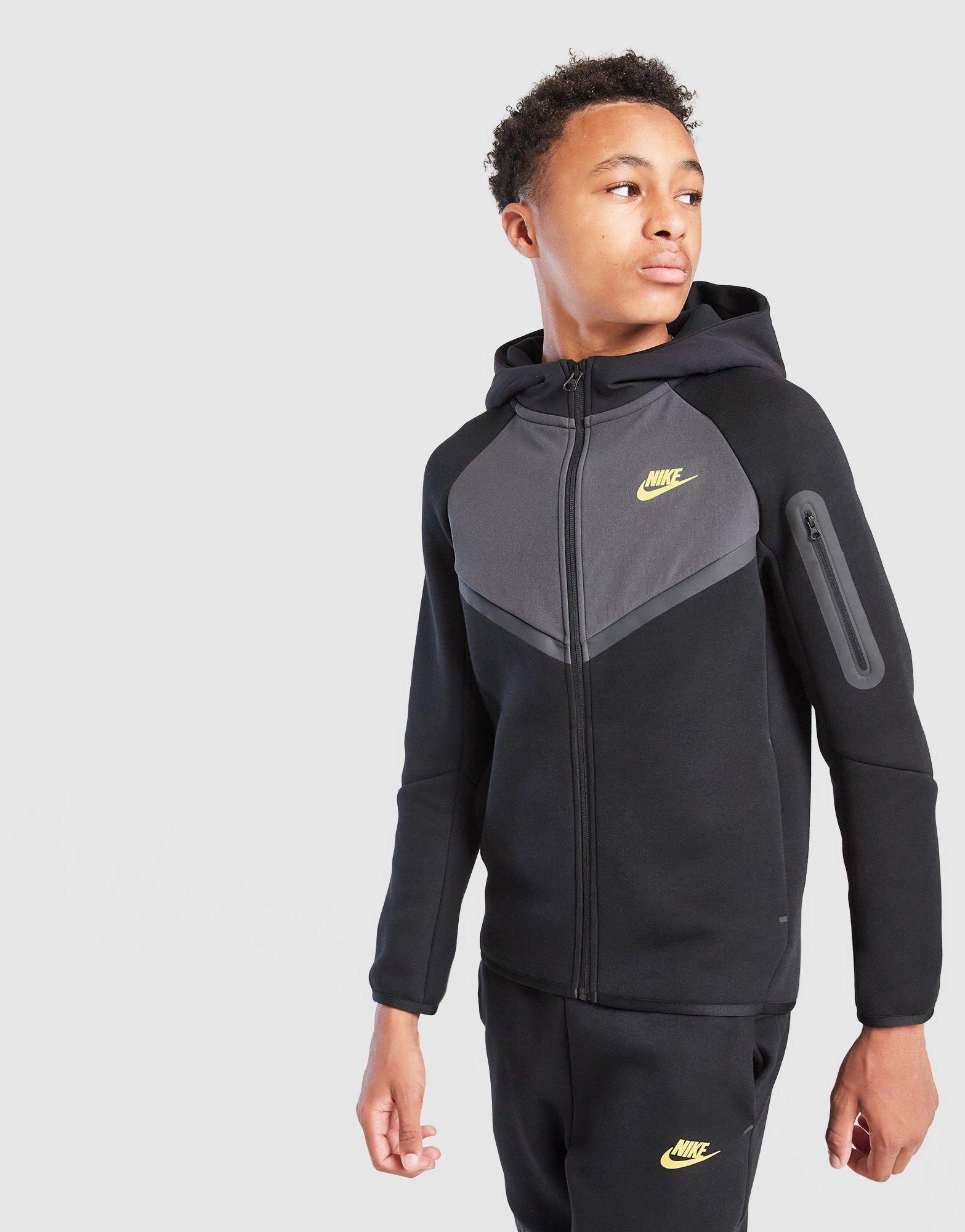 Nike Sweat à capuche Zippé Tech Mix Junior