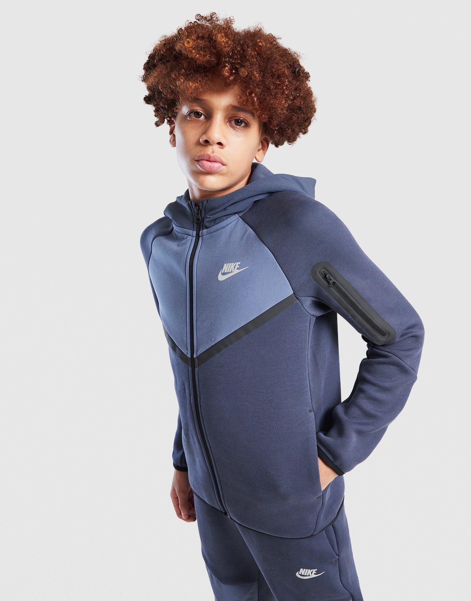 Nike Tech Mix Full Zip Hoodie Junior