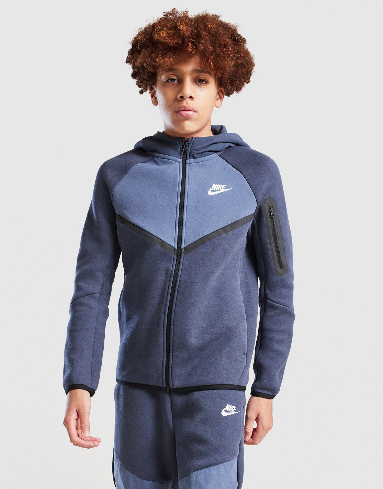 Nike Tech Mix Full Zip Hoodie Junior