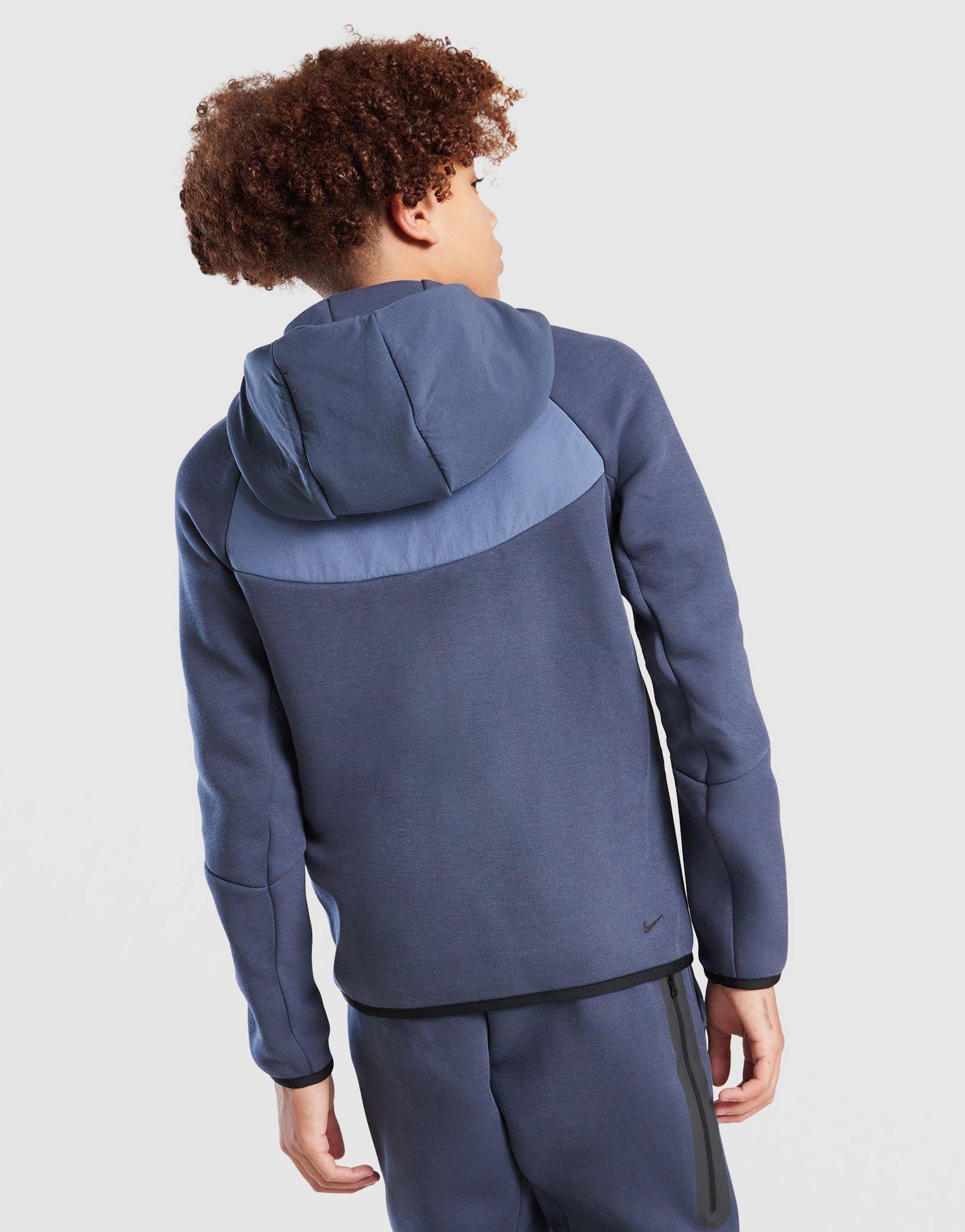 Nike Tech Mix Full Zip Hoodie Junior