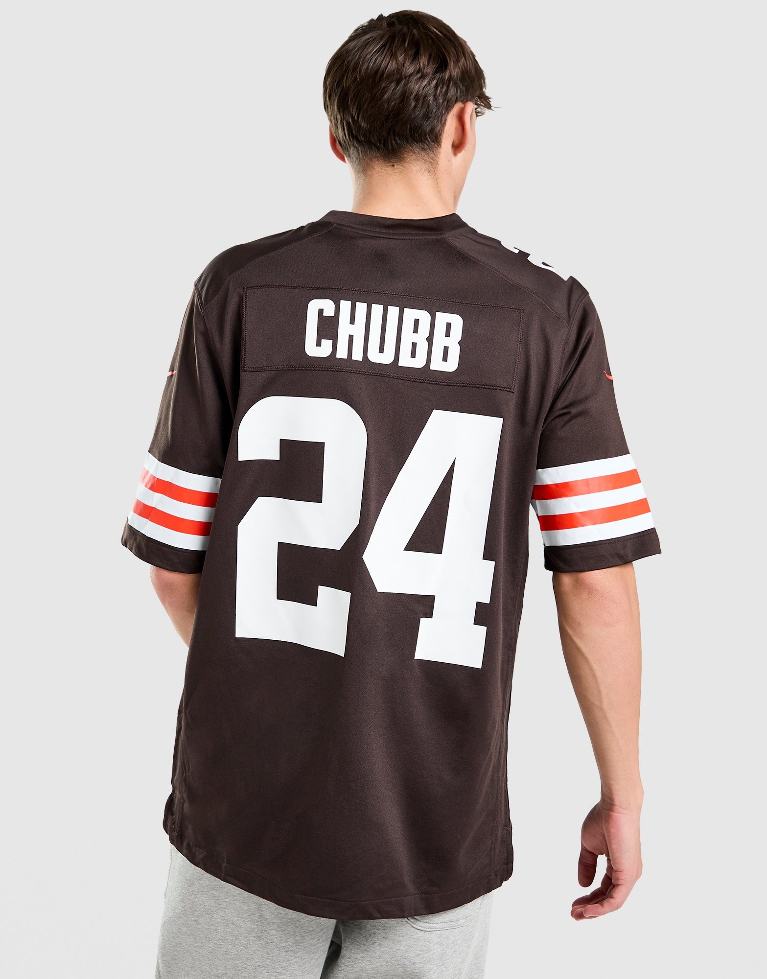 NFL ユニフォーム Brown Nike NFL Cleveland Browns Chubb #24 Game Jersey - JD Sports