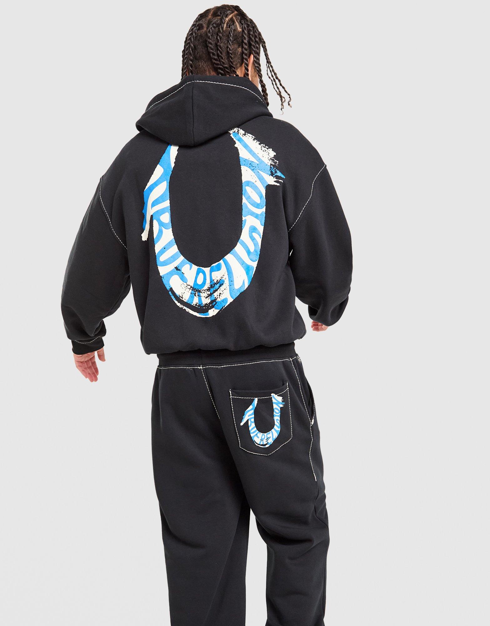 True Religion Paint Full Zip Hoodie