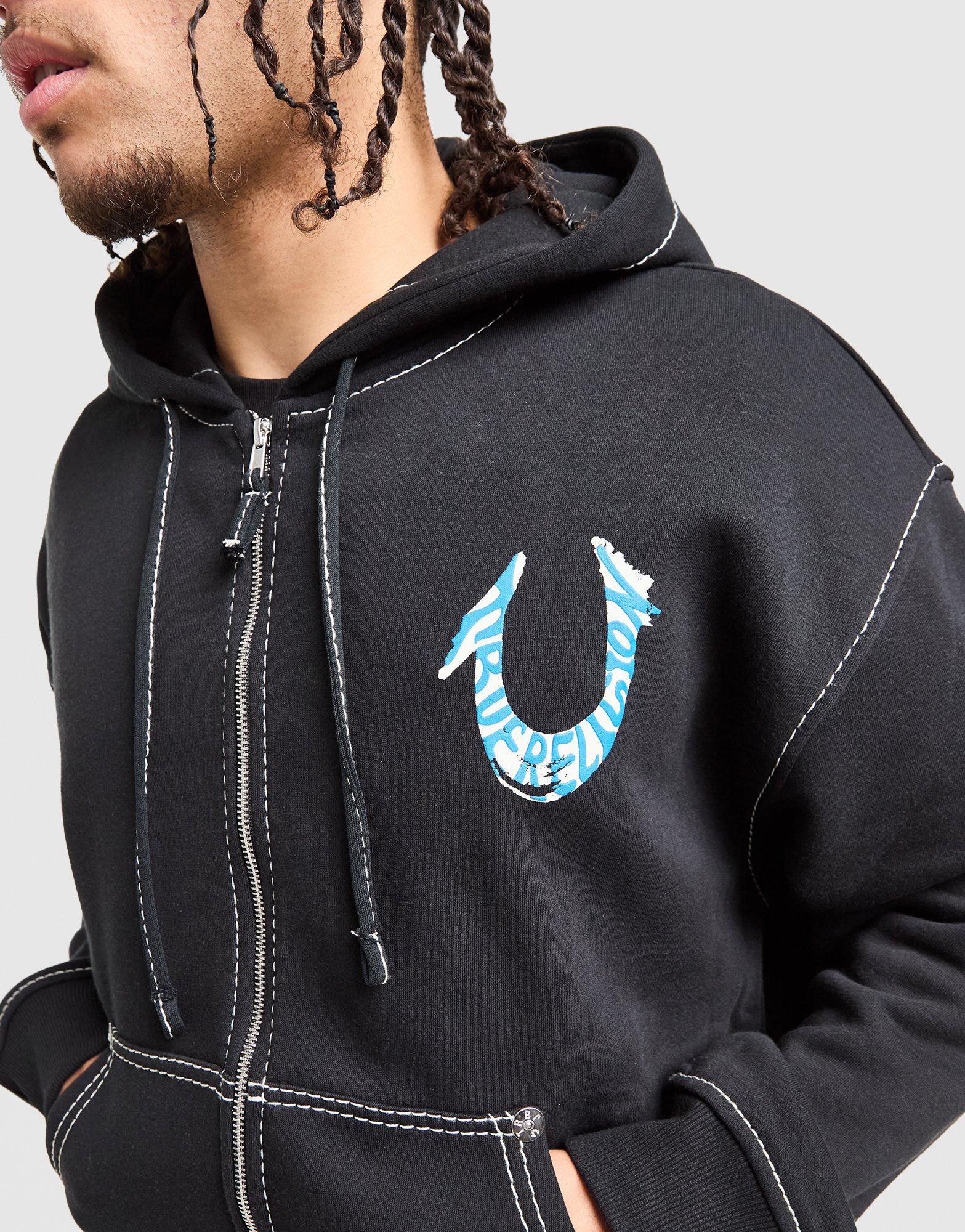 True Religion Paint Full Zip Hoodie