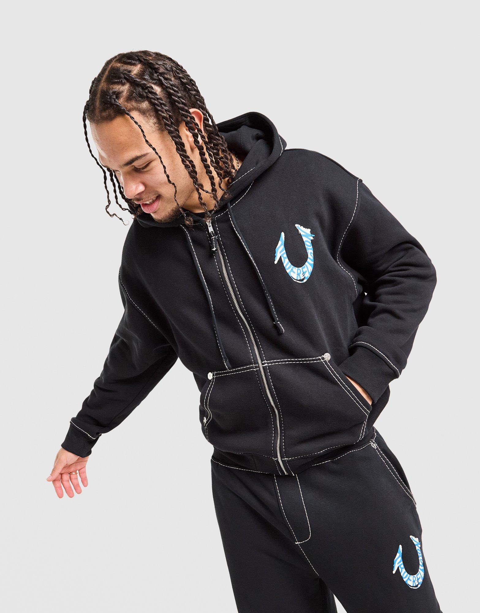 True Religion Paint Full Zip Hoodie