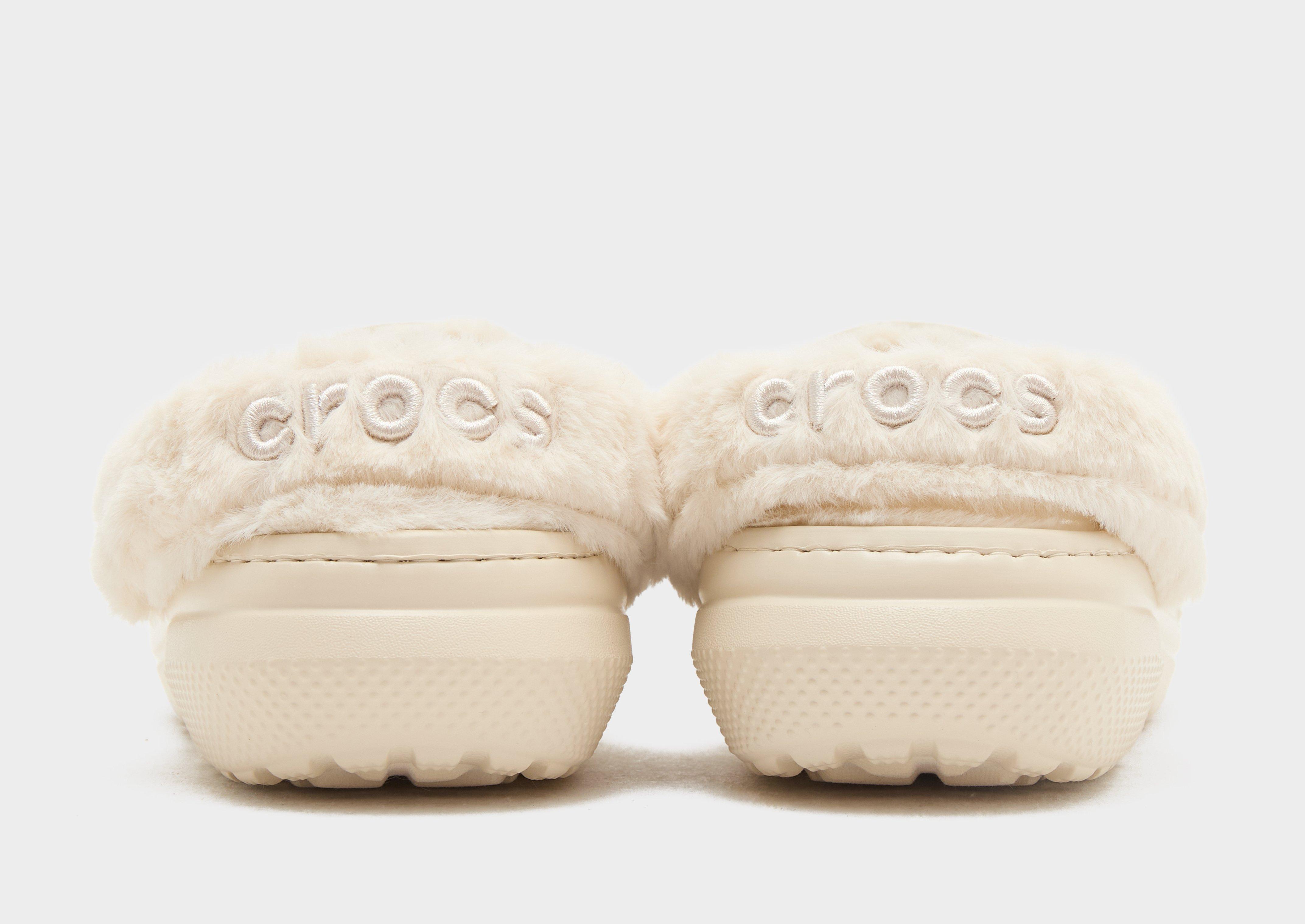 Crocs Lined Fuzz Strap Clog Women's