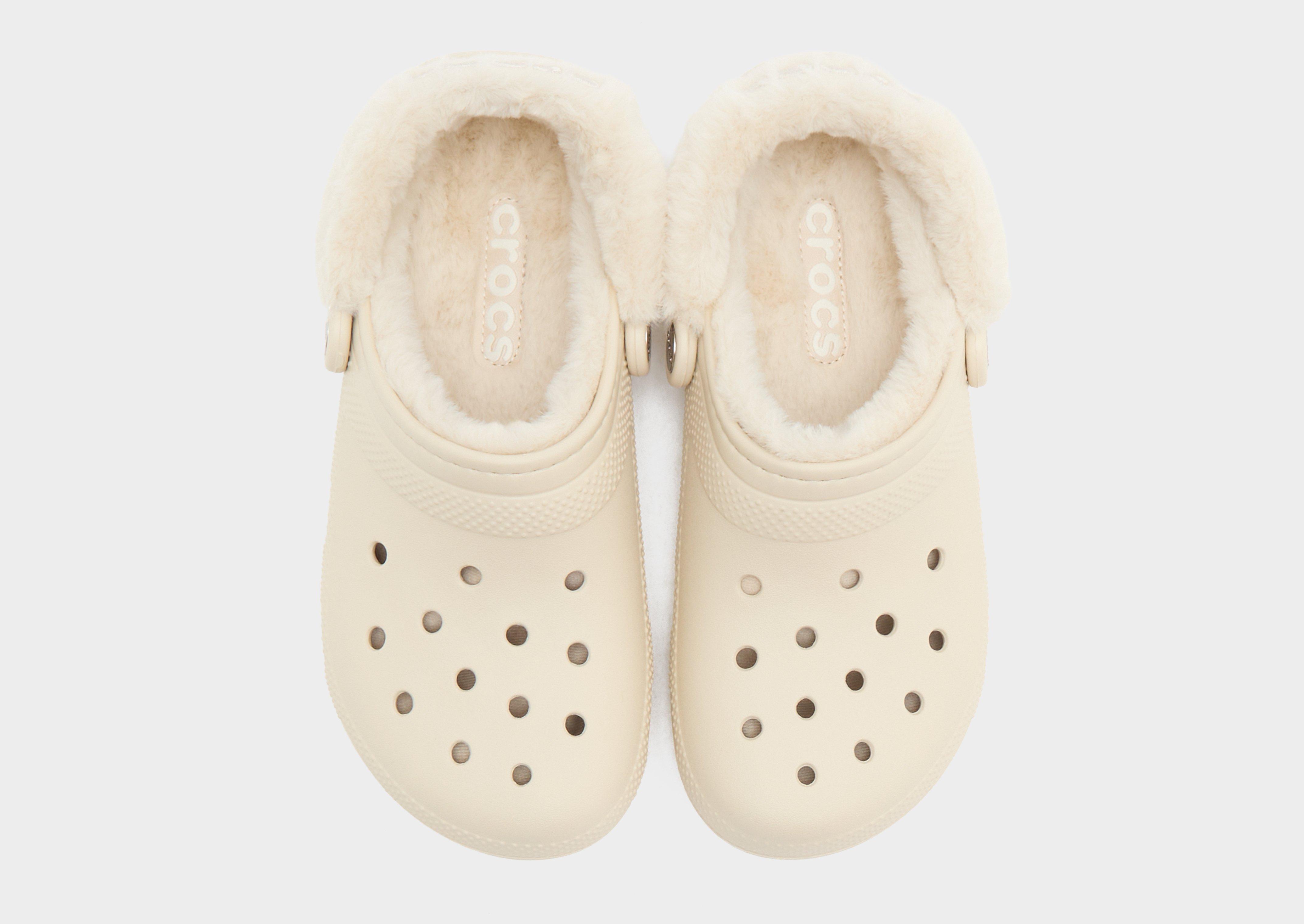 Crocs Lined Fuzz Strap Clog Women's
