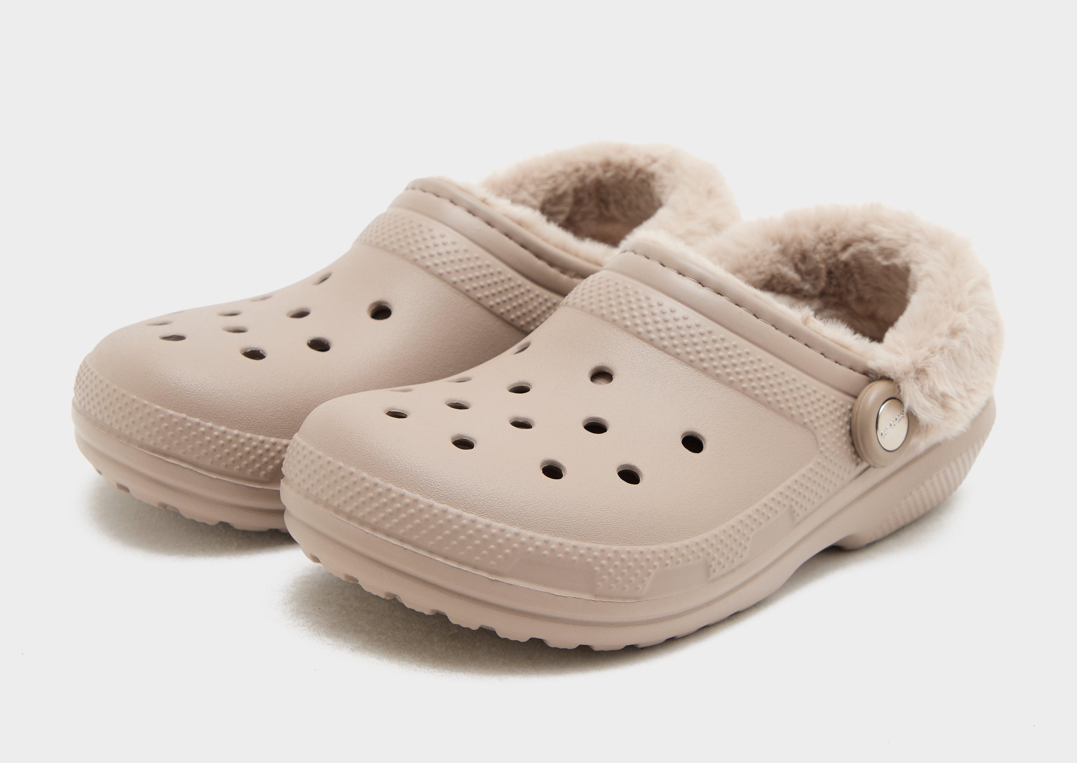 Crocs Clog Lined Fuzz Strap Femme