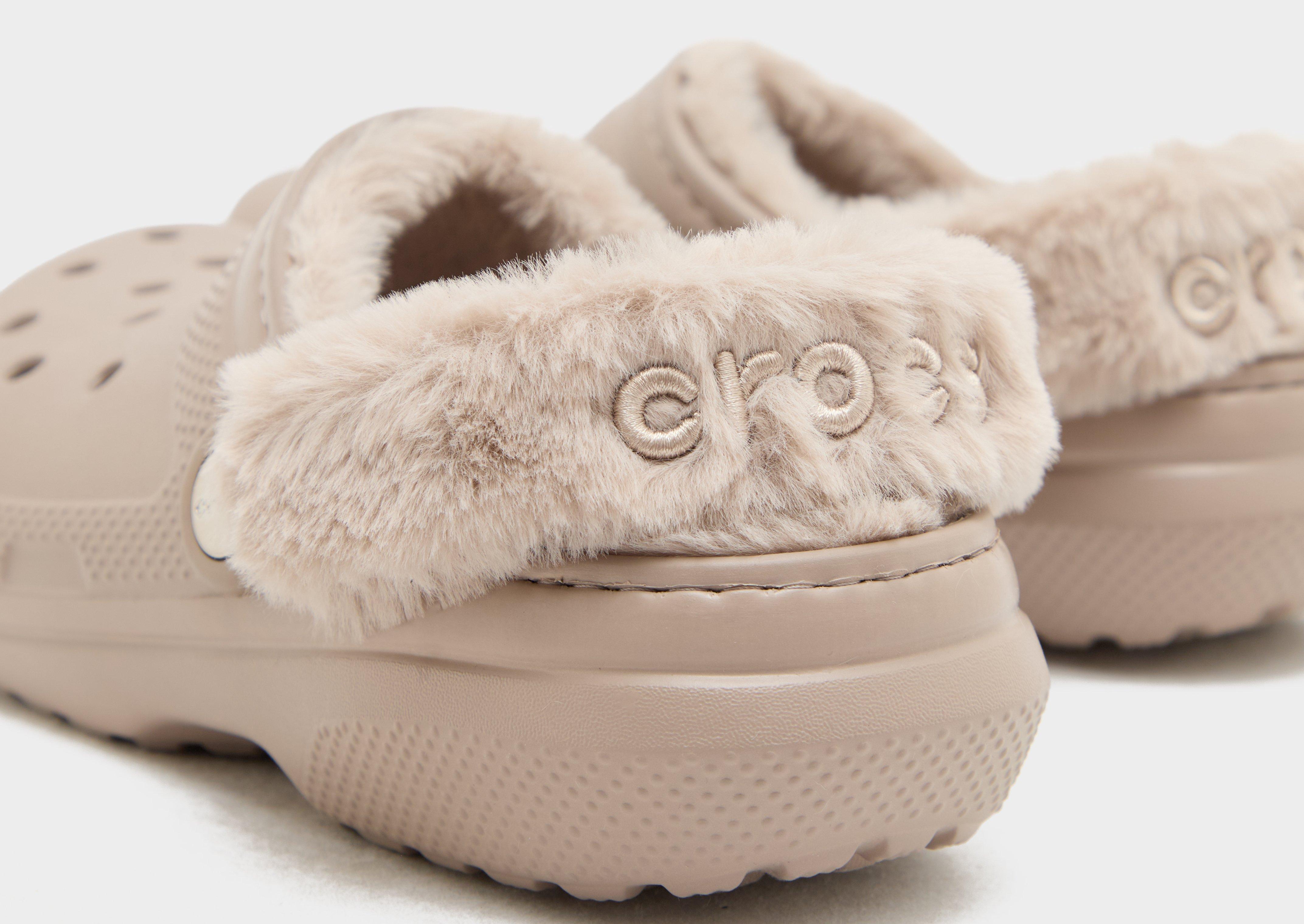 Crocs Clog Lined Fuzz Strap Femme
