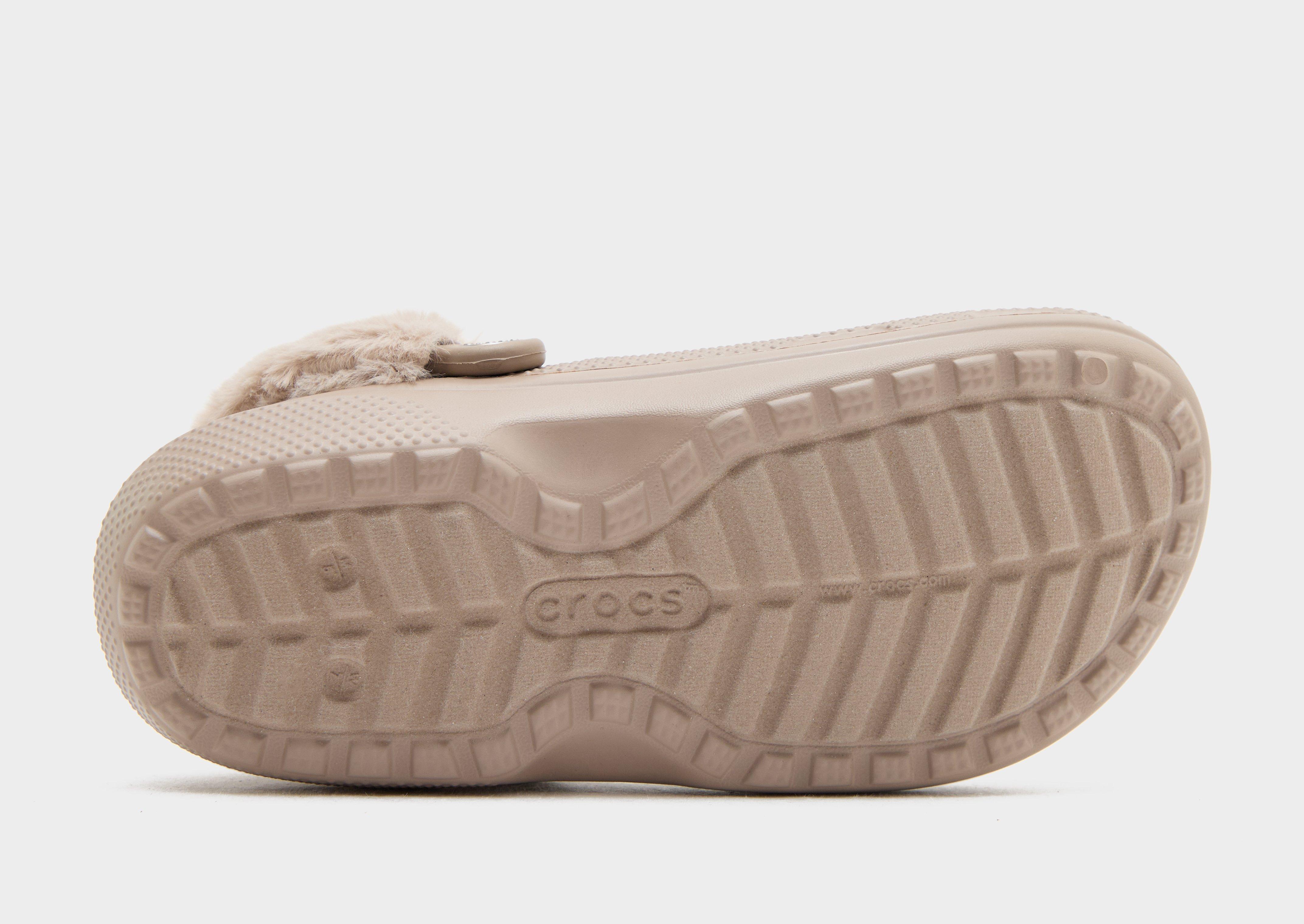 Crocs Clog Lined Fuzz Strap Femme
