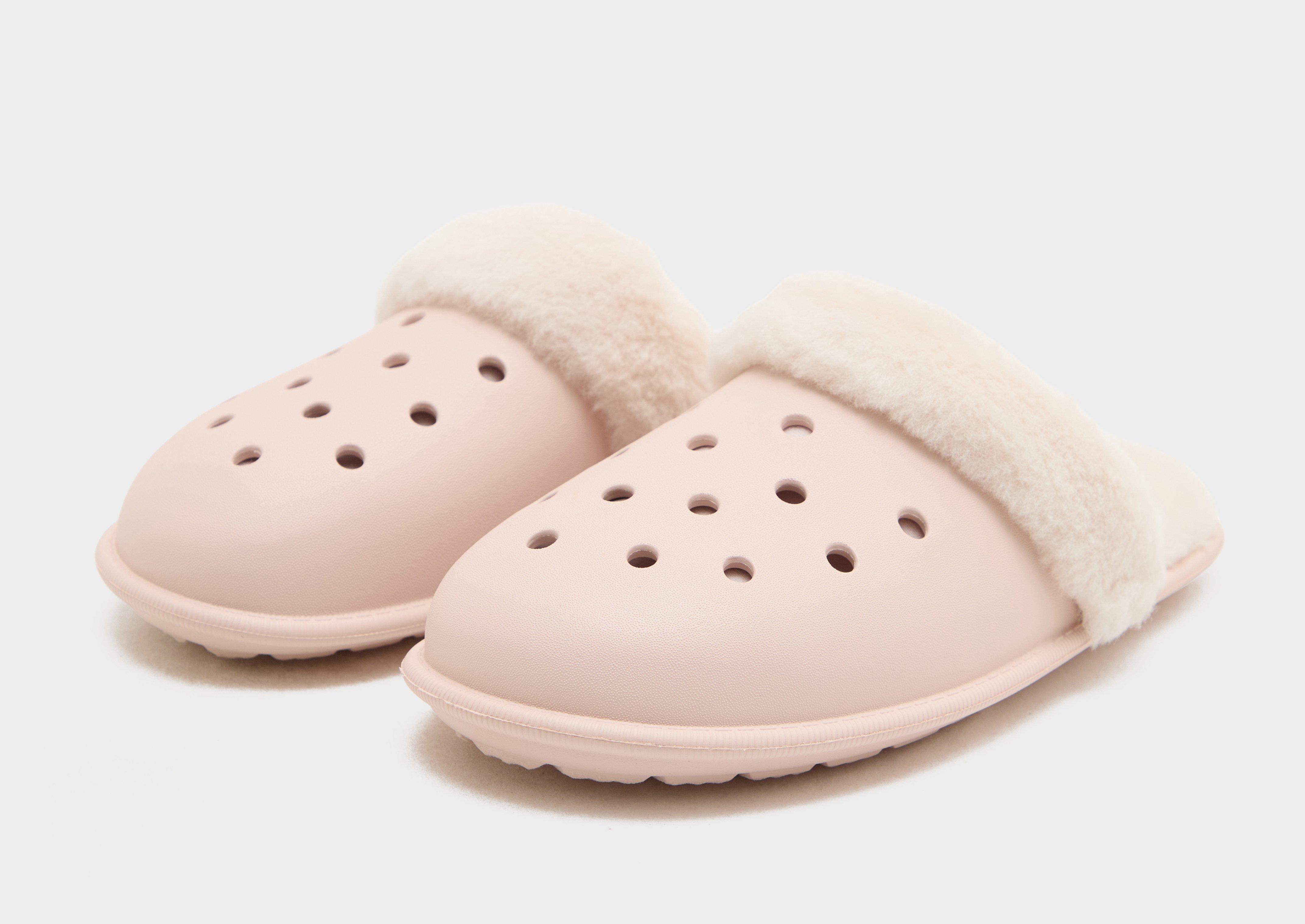 Crocs Classic Fuzz Scuff Women's