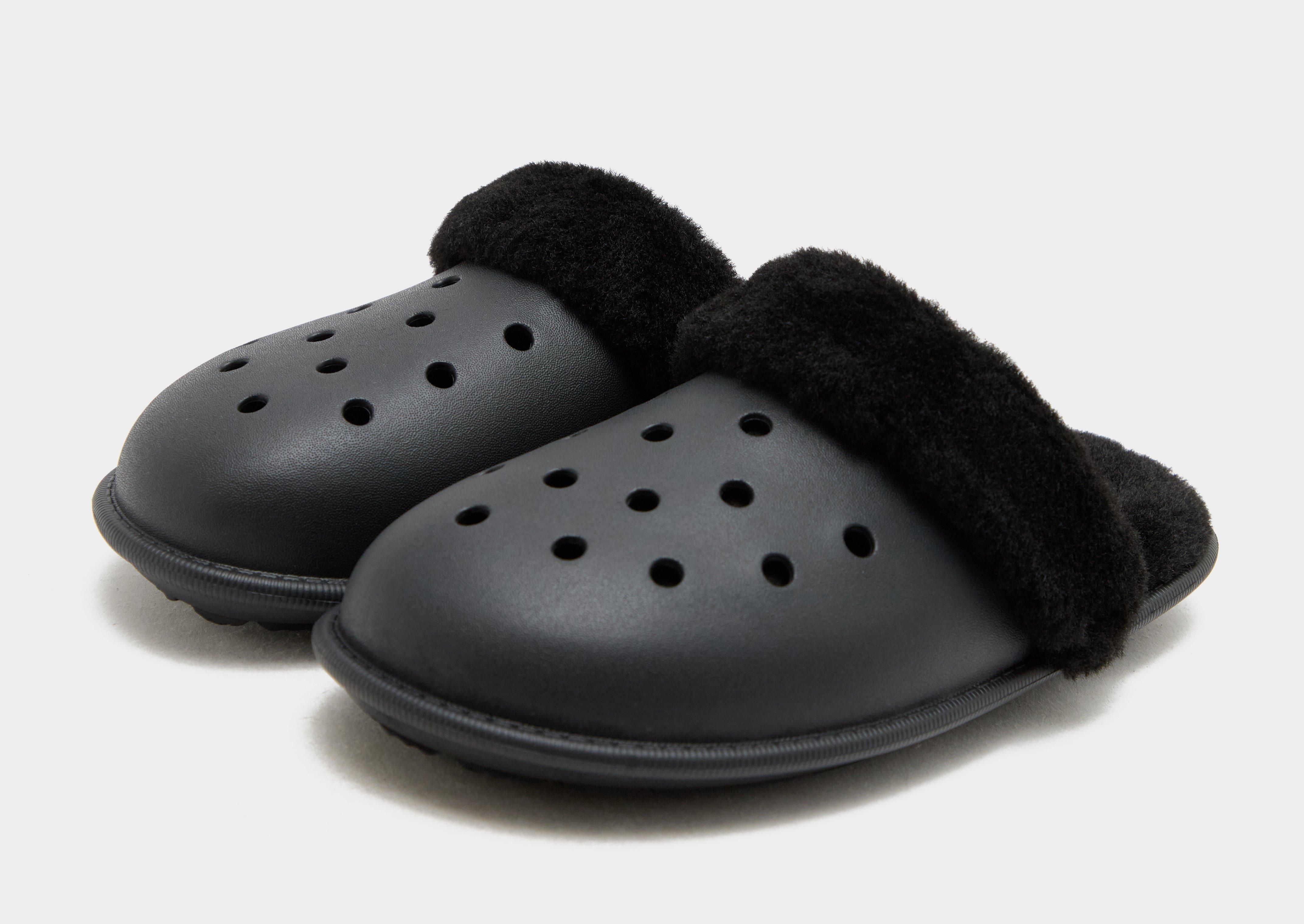 Crocs Classic Fuzz Scuff Women's