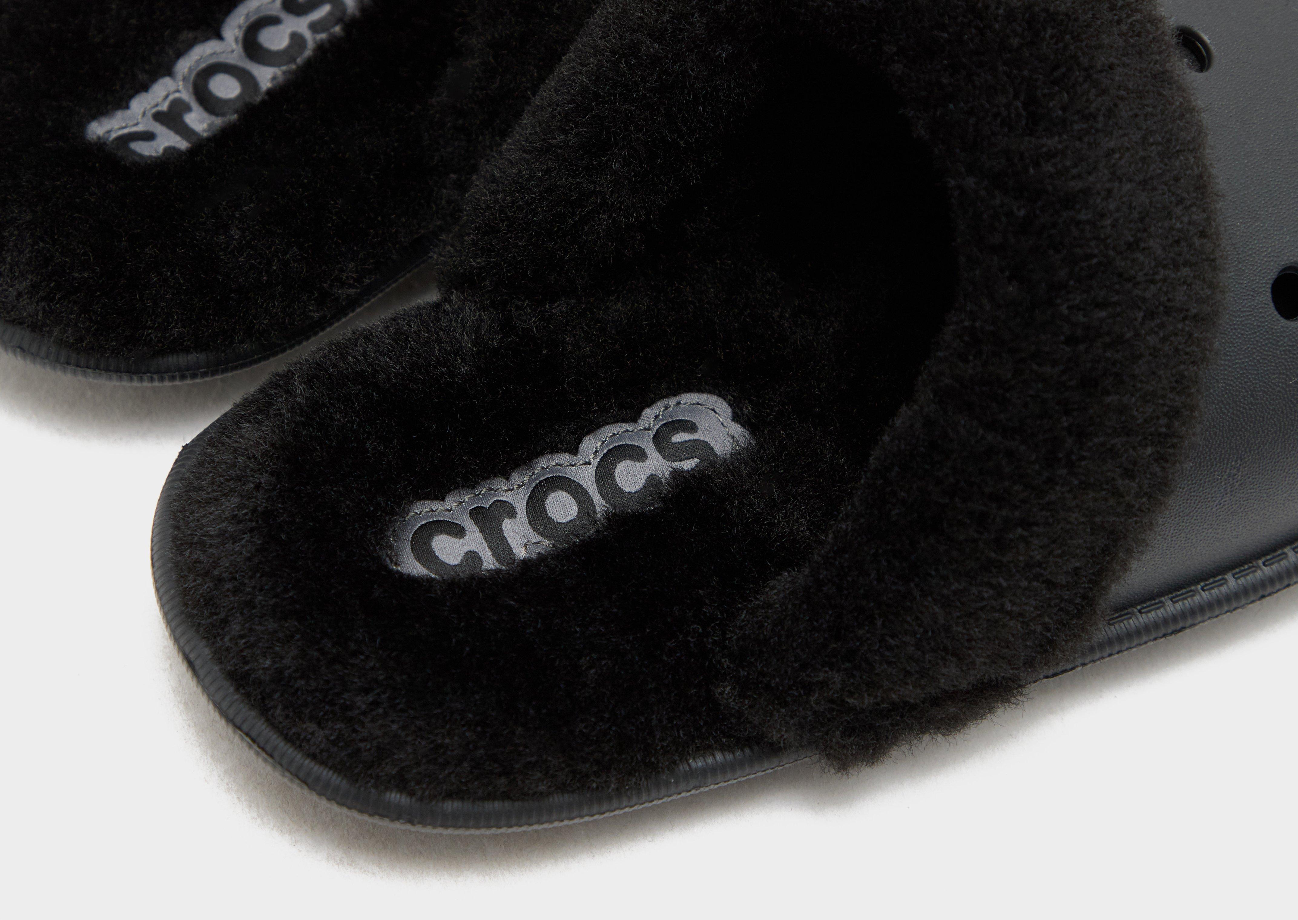 Crocs Classic Fuzz Scuff Women's