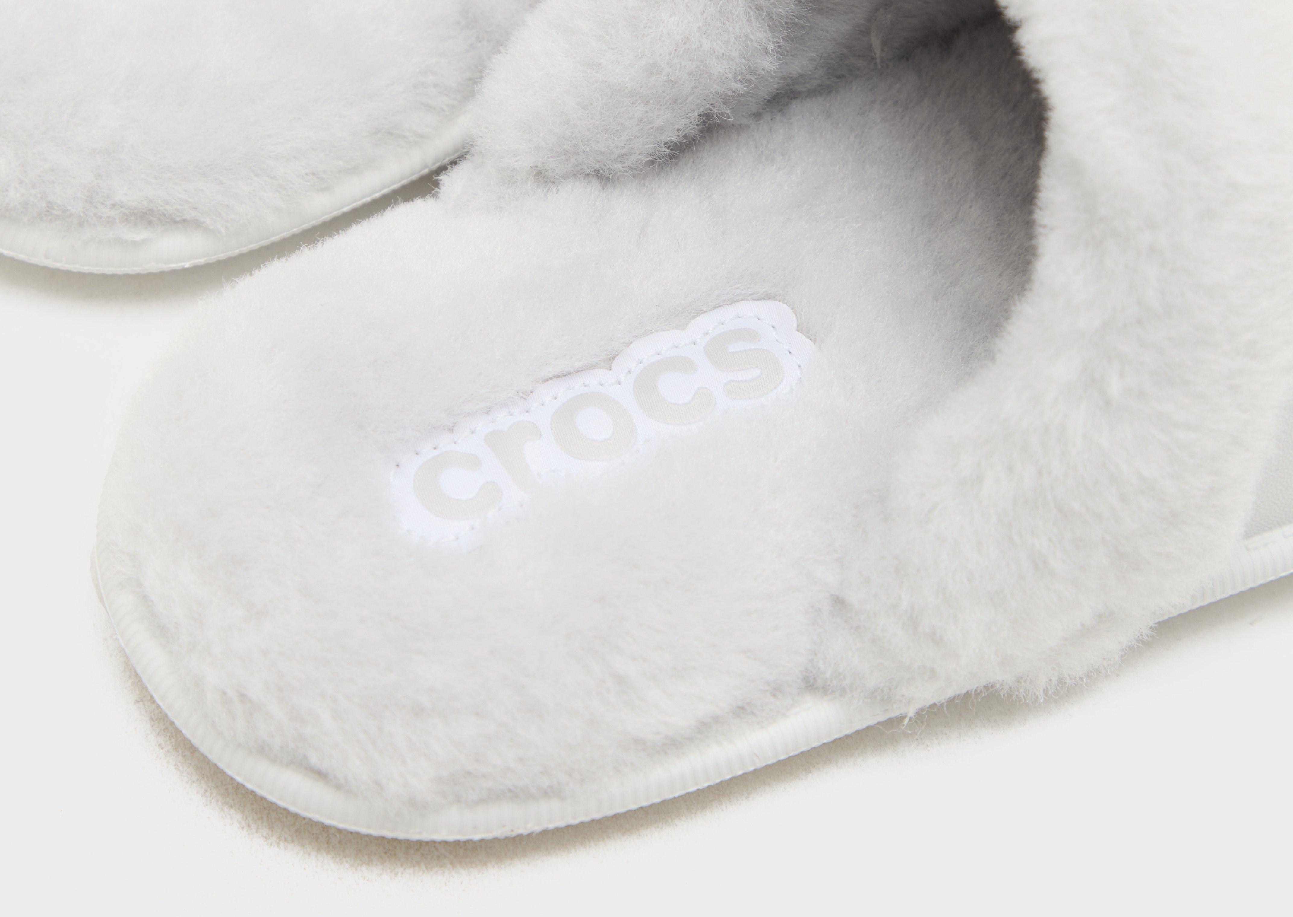 Crocs Classic Fuzz Scuff Women's