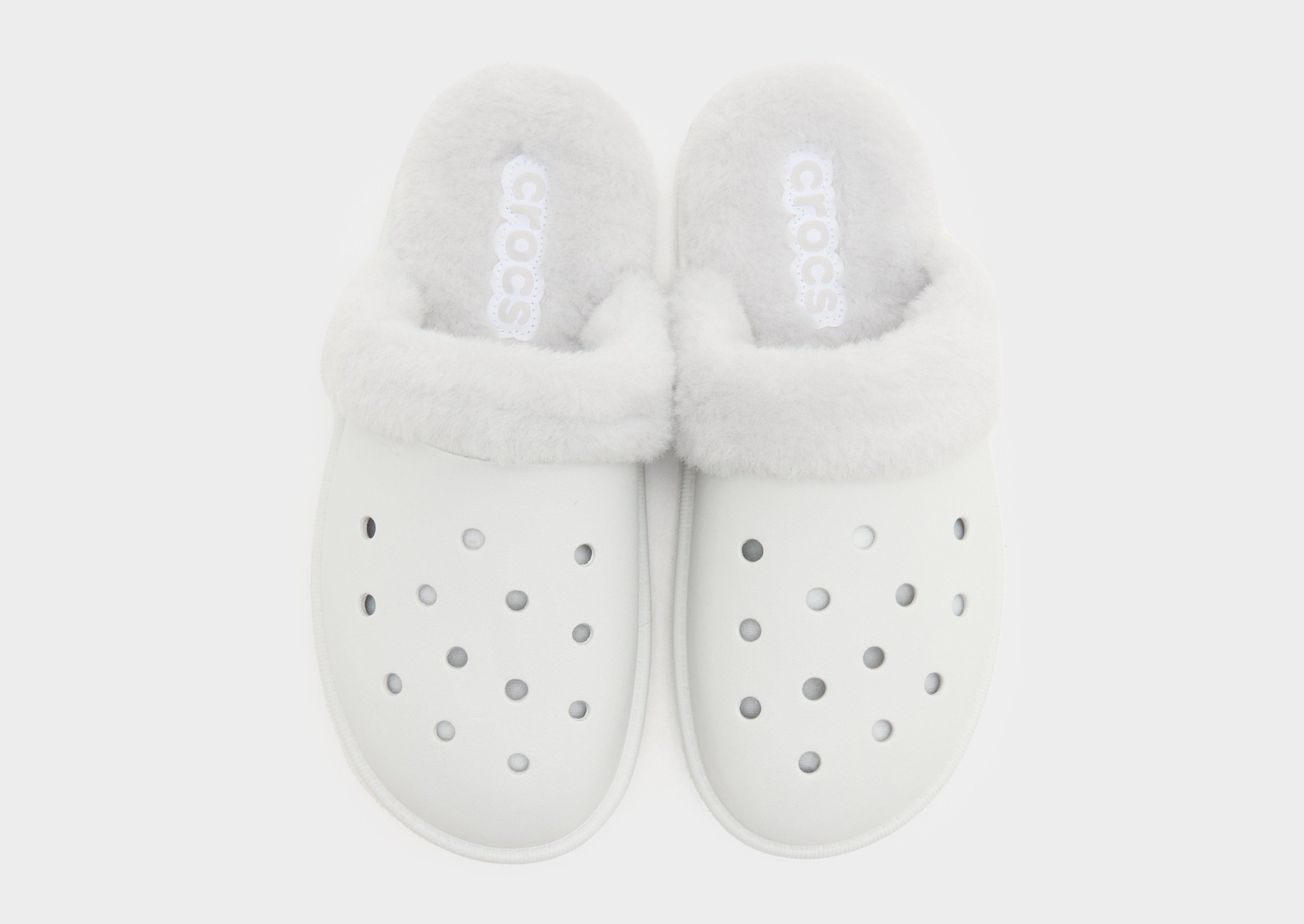 Crocs Classic Fuzz Scuff Women's