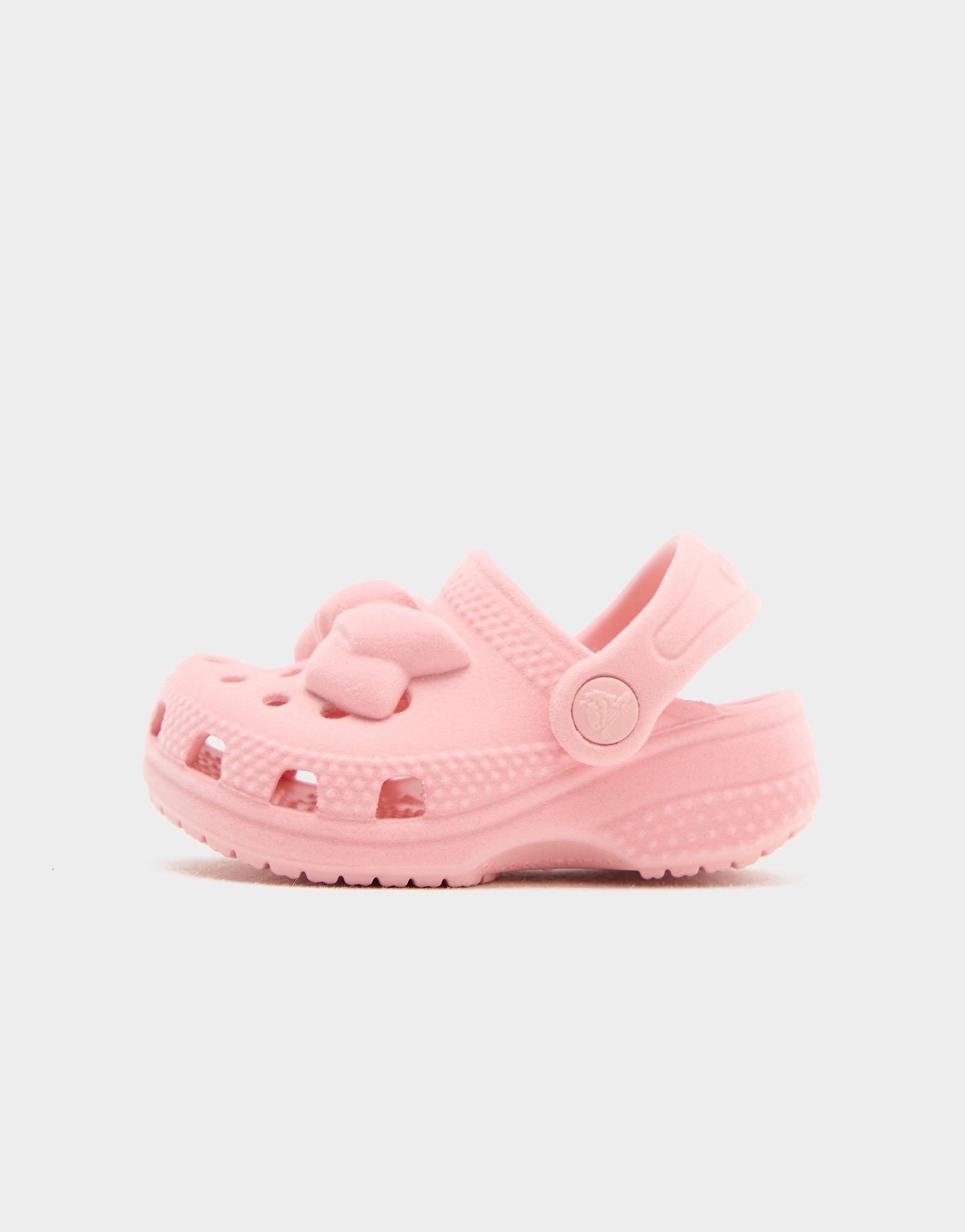 Crocs Littles Ciabatta Velluto Con Fiocco Neonato