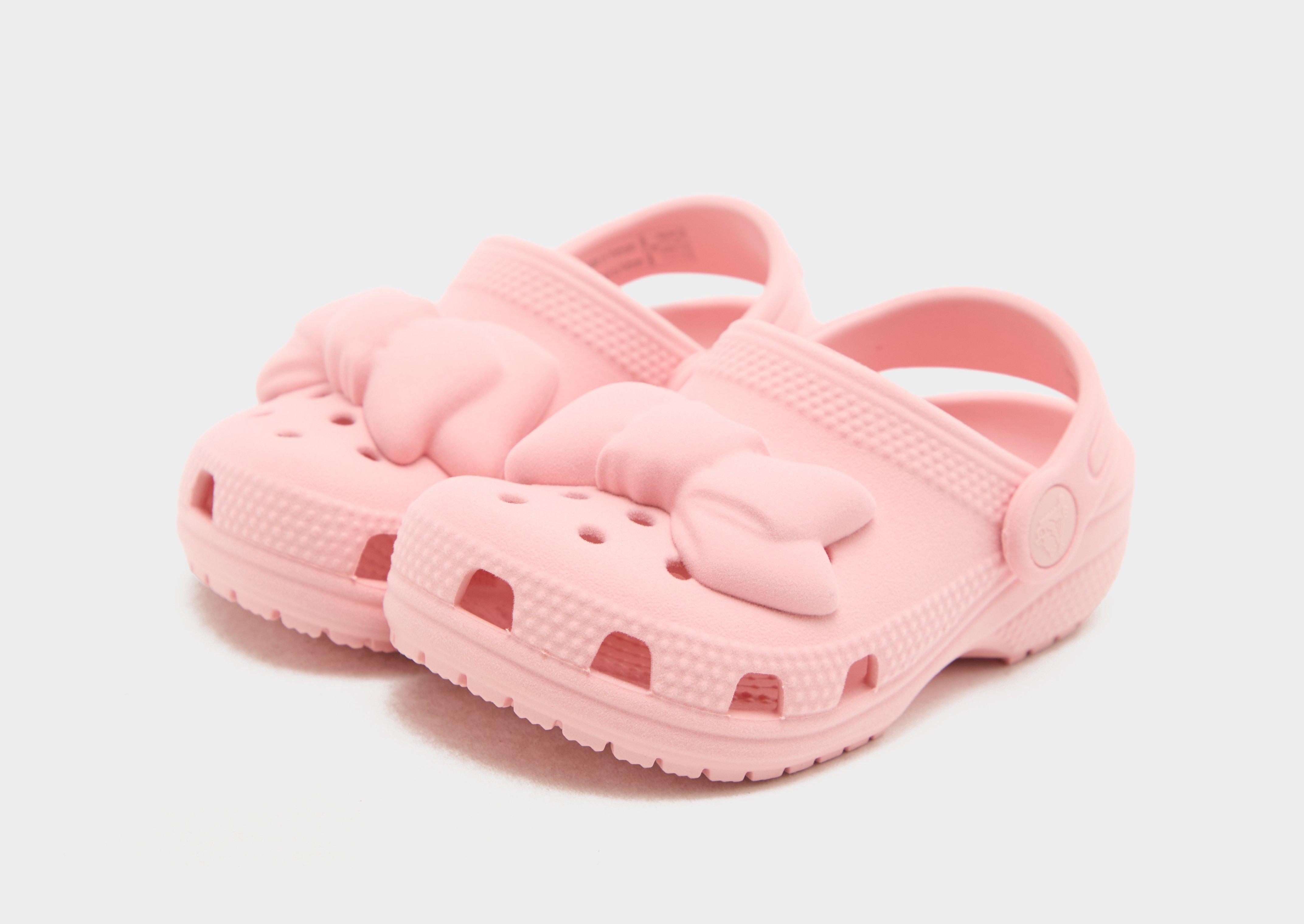 Crocs Classic Velvet Bow Clog Infant