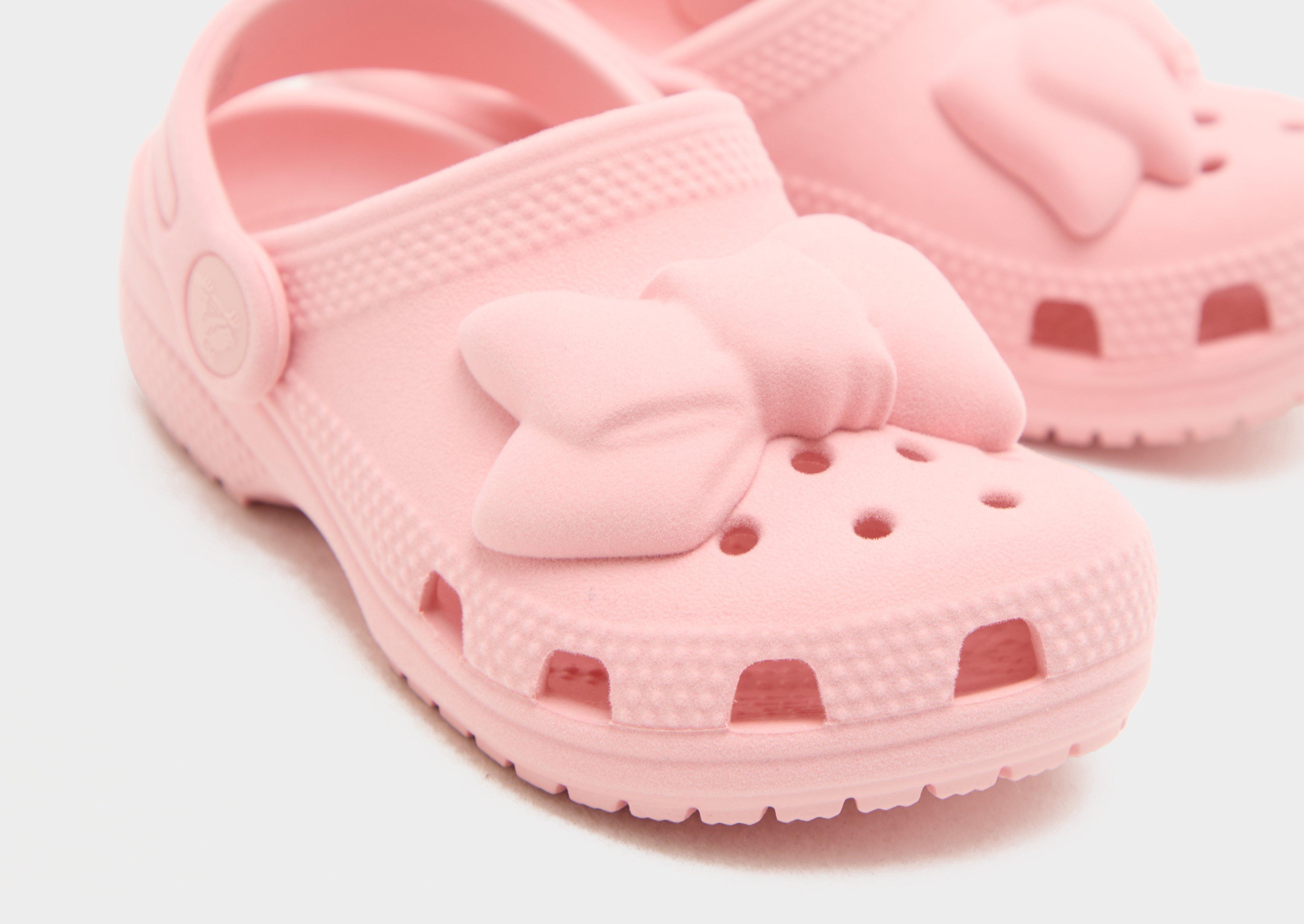 Crocs Classic Velvet Bow Clog Infant