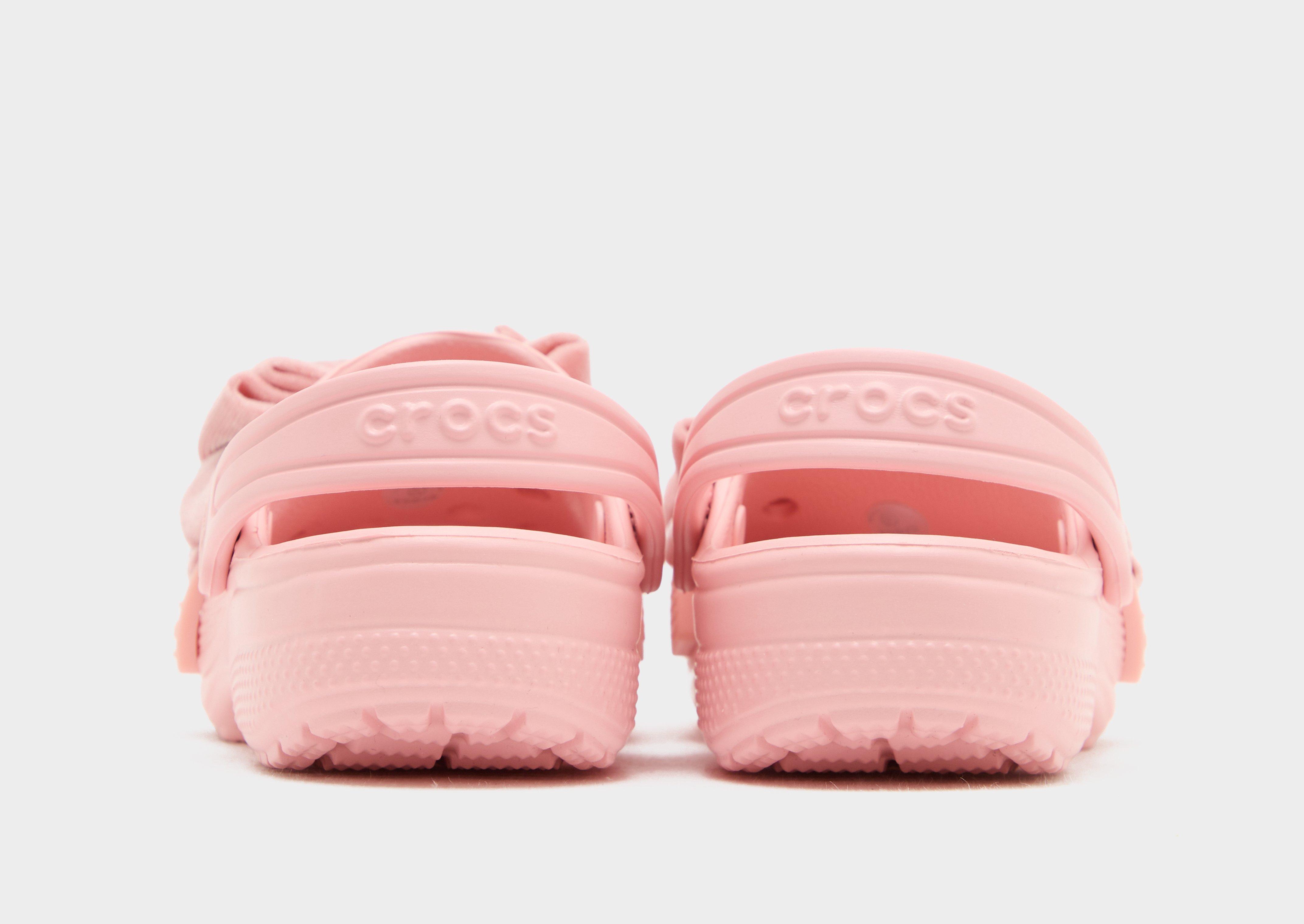 Crocs Classic Velvet Bow Clog Children