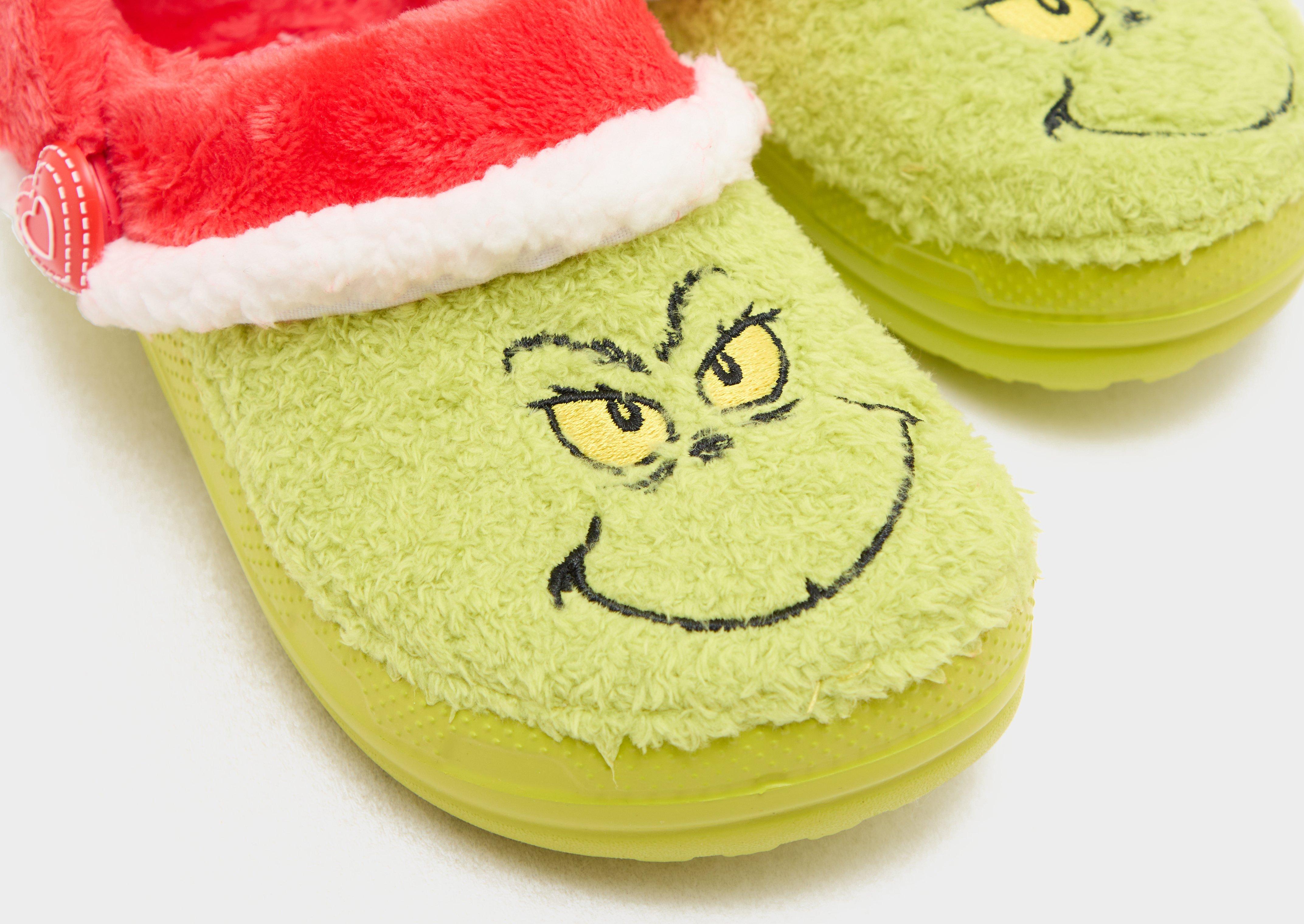 Crocs Classic Lined Clog The Grinch Enfant