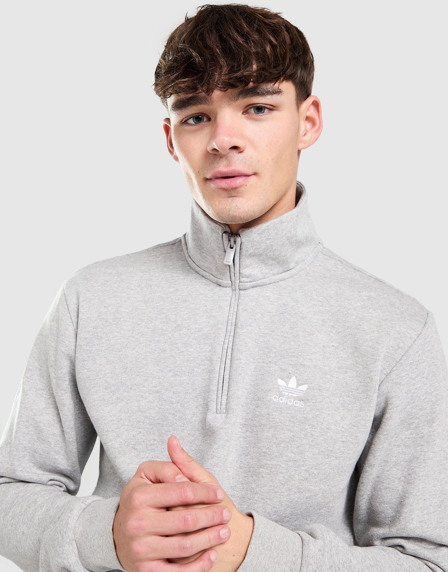 adidas Originals Trefoil Essentials 1/4 Zip Sweatshirt