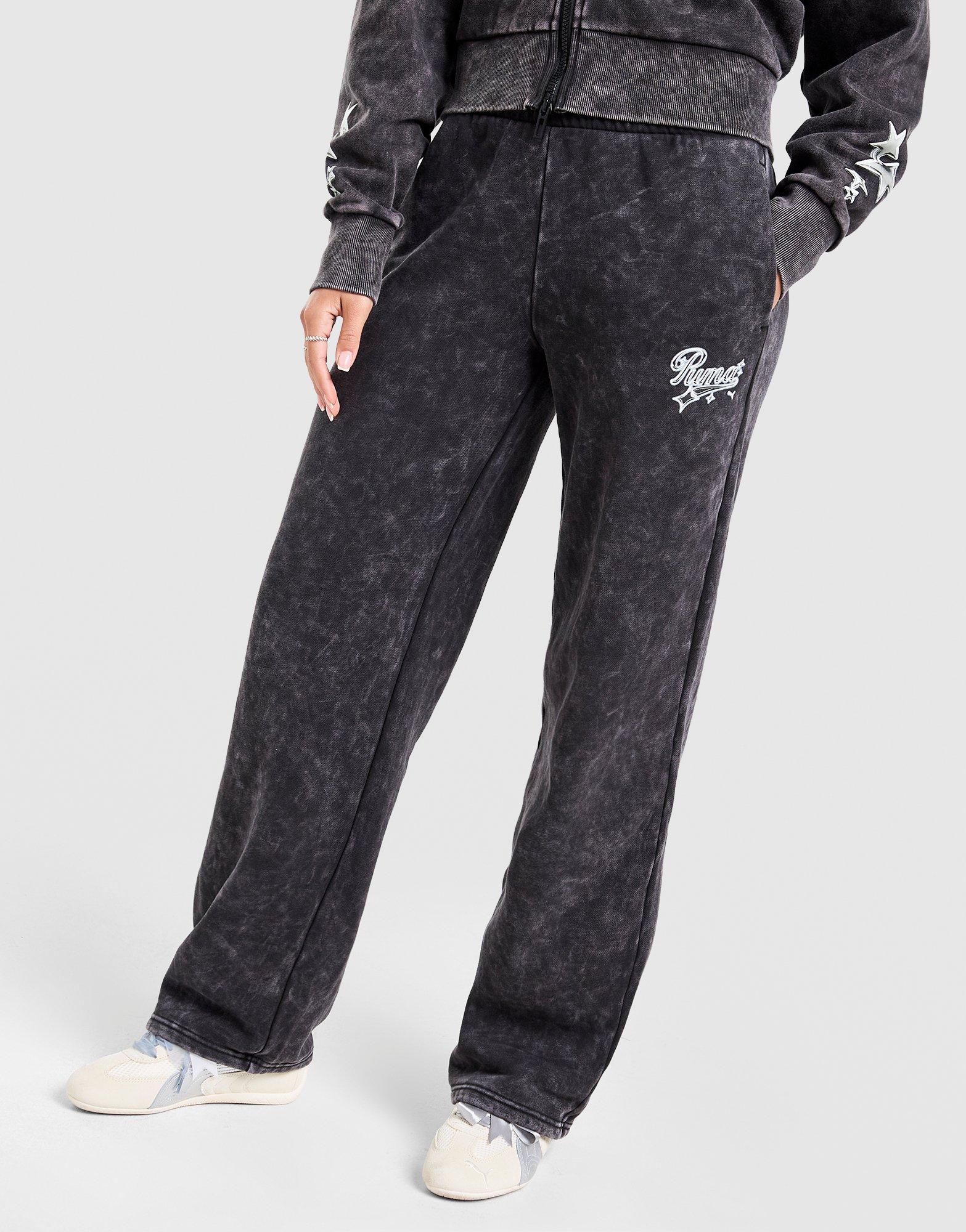 PUMA Hoops Wide Leg Joggers