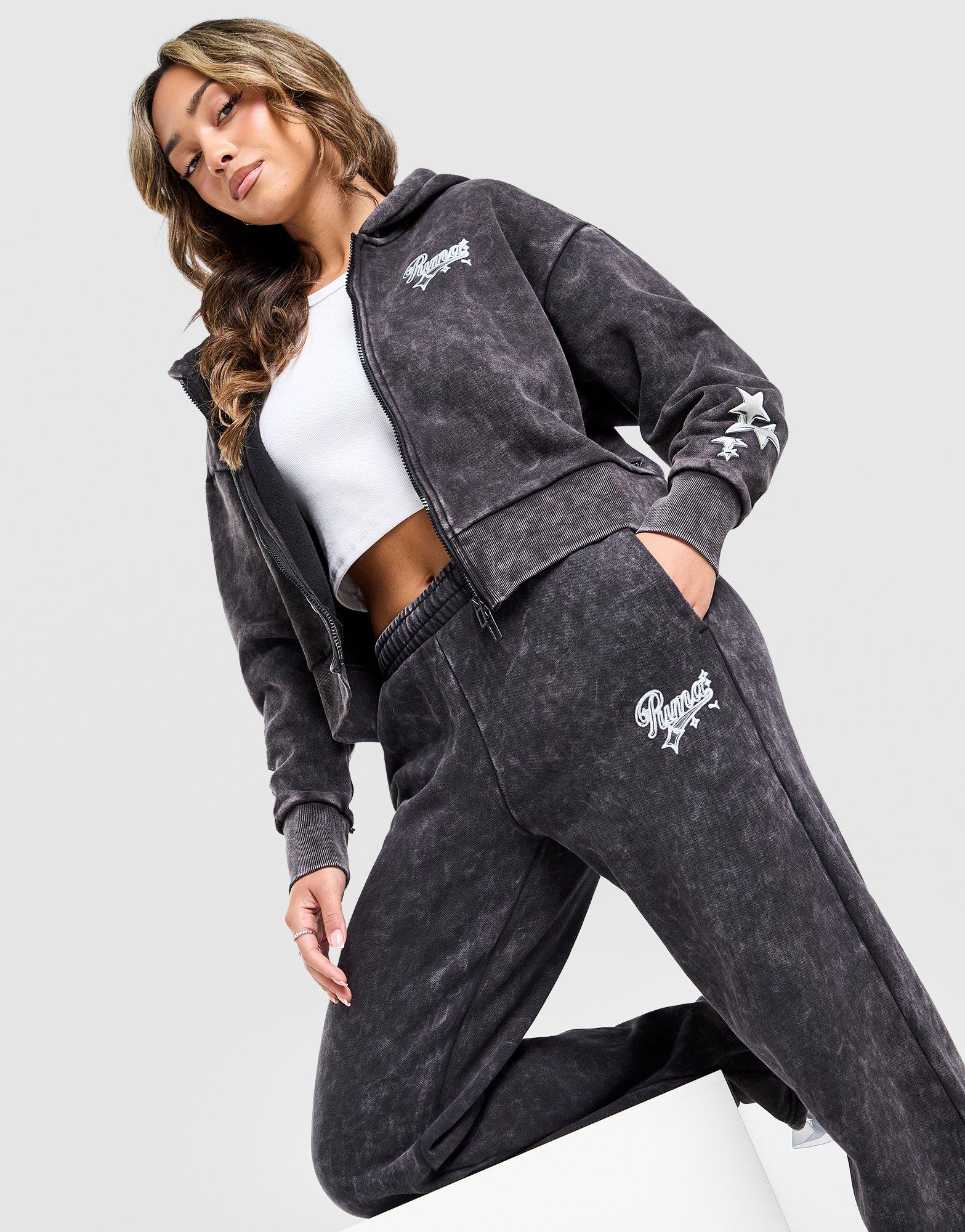 PUMA Hoops Pantaloni Gamba Larga