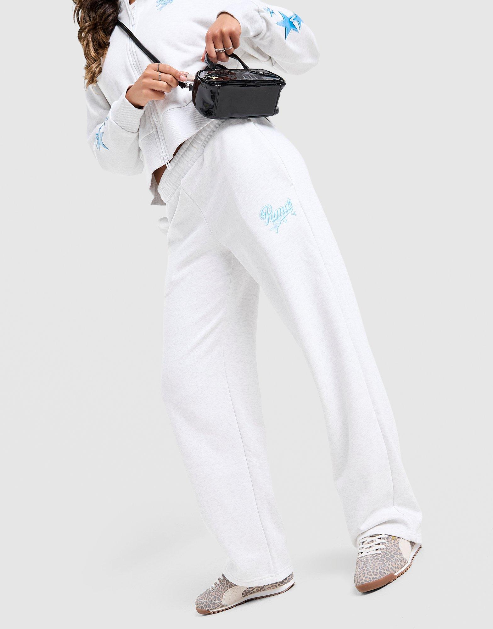 PUMA Hoops Pantaloni Gamba Larga