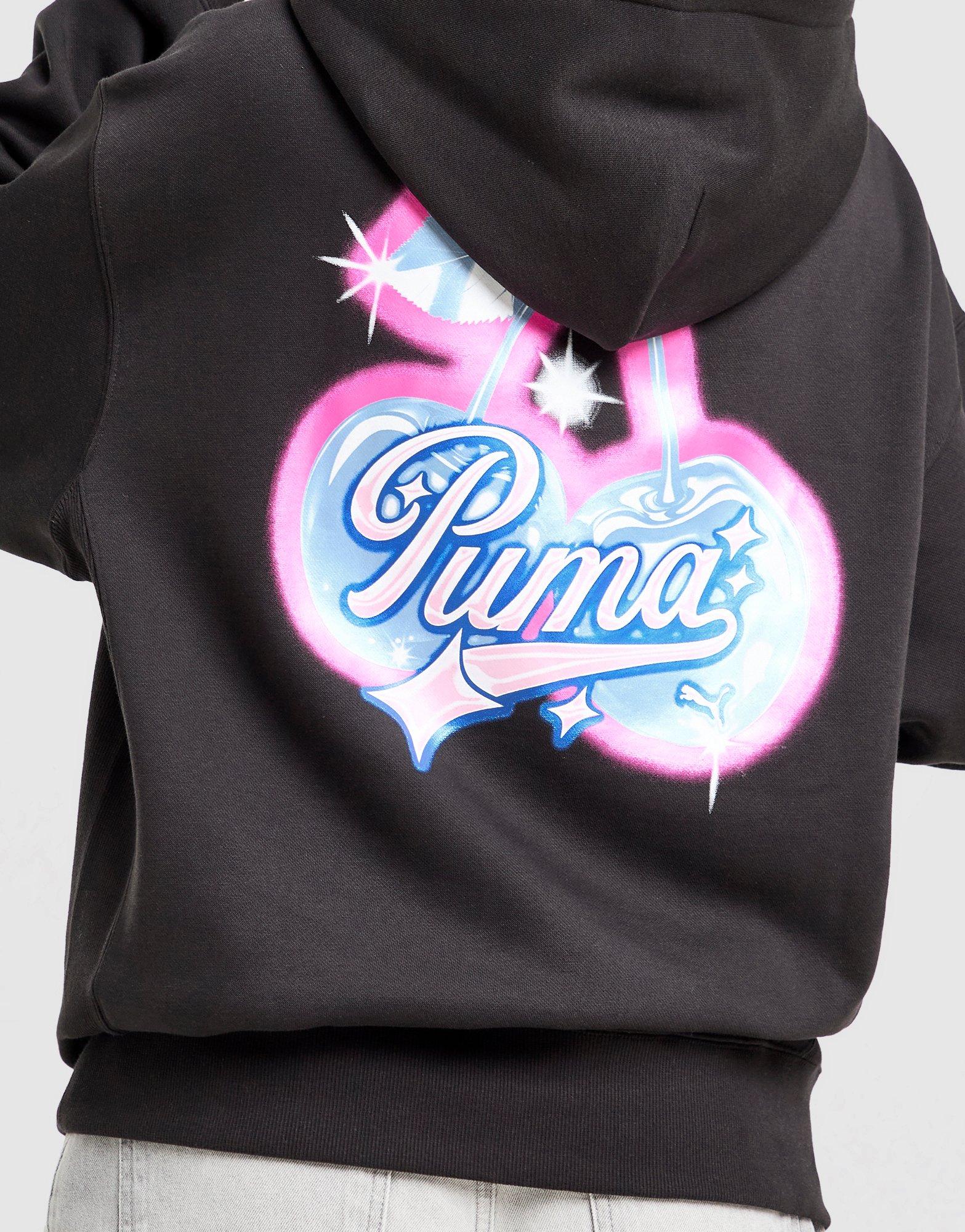 PUMA Hoops Cherry Graphic Hoodie Damen
