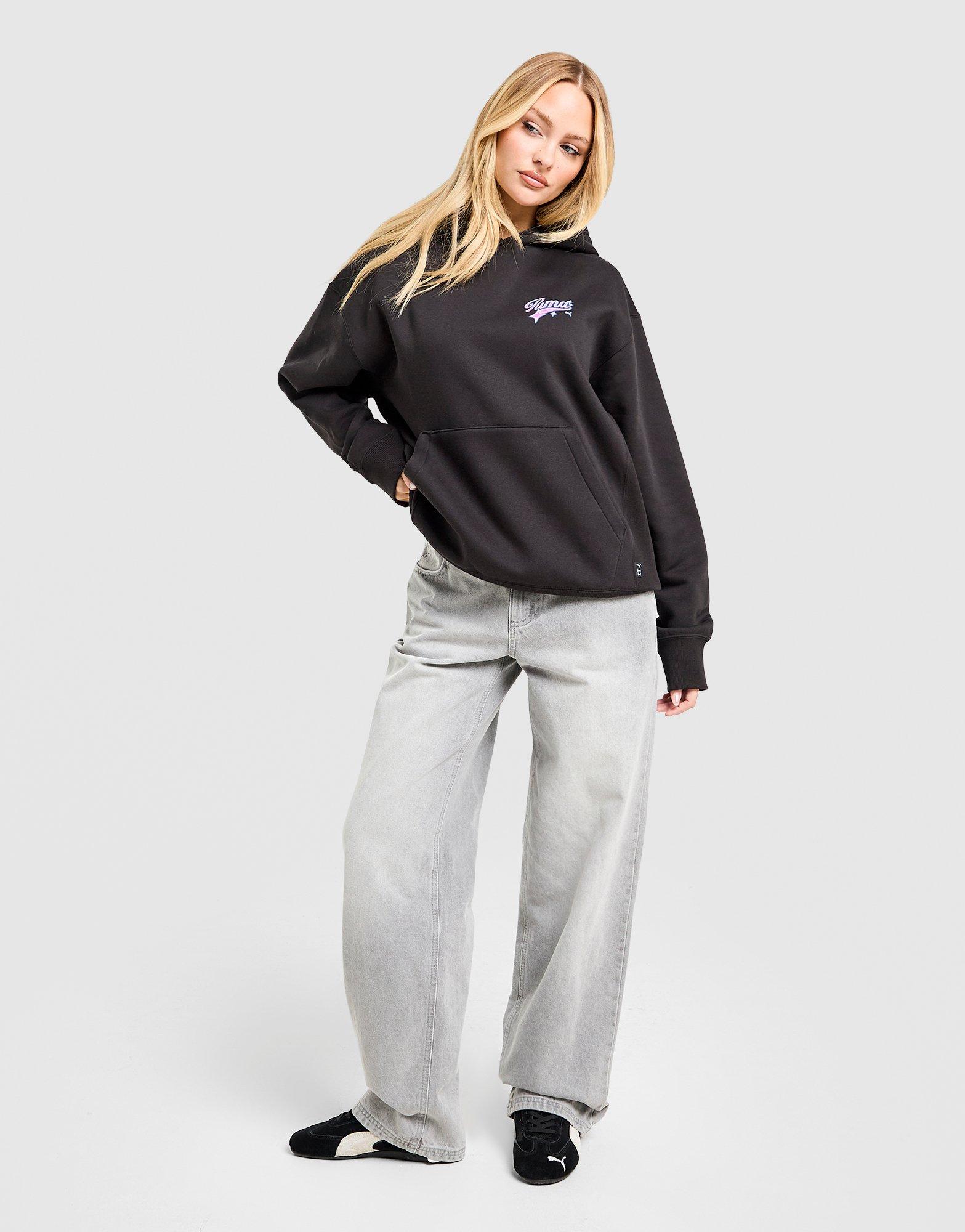 PUMA Hoops Cherry Graphic Hoodie Damen