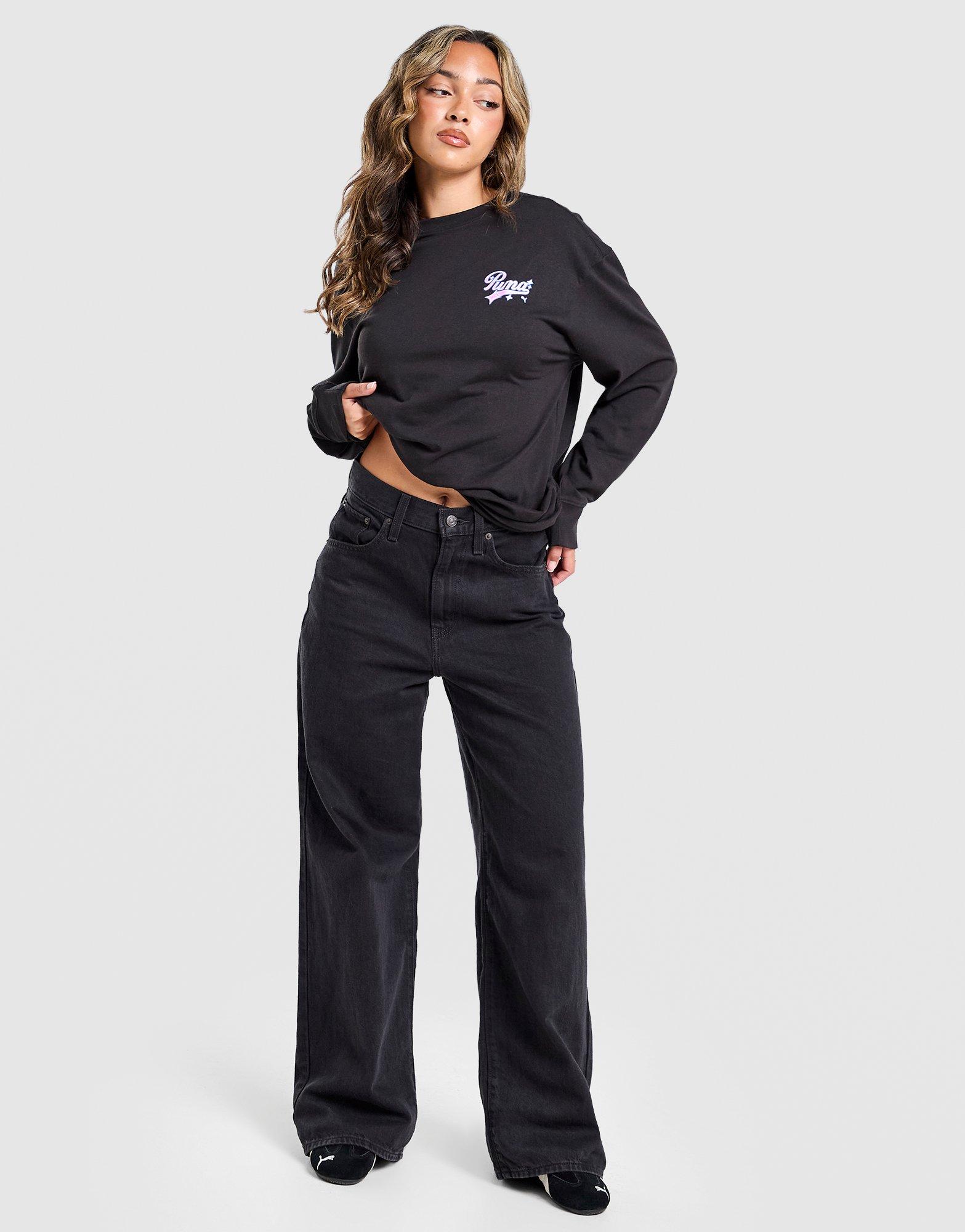 PUMA Hoops Cherry Graphic Long Sleeve T-shirt