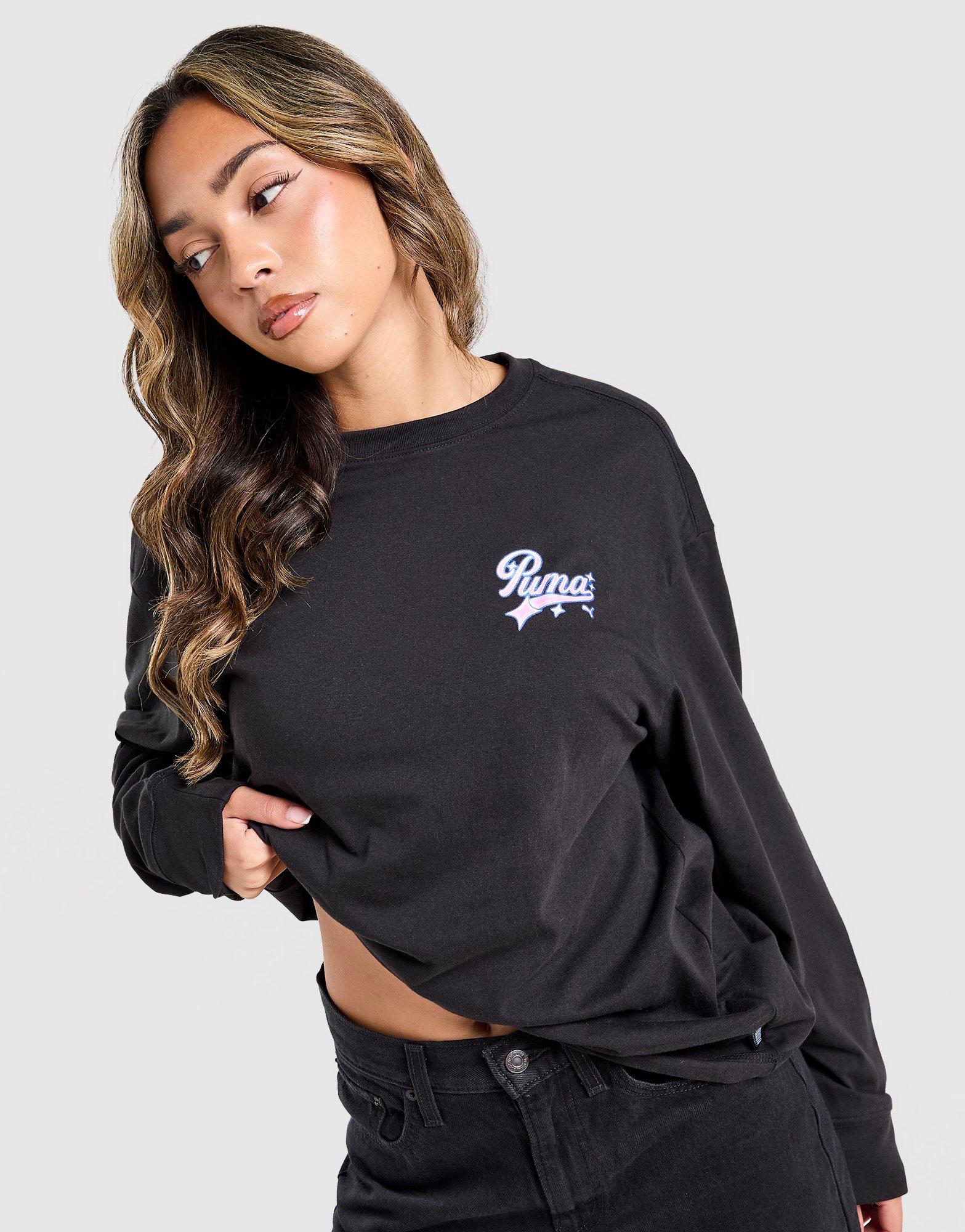 PUMA Hoops Cherry Graphic Long Sleeve T-shirt