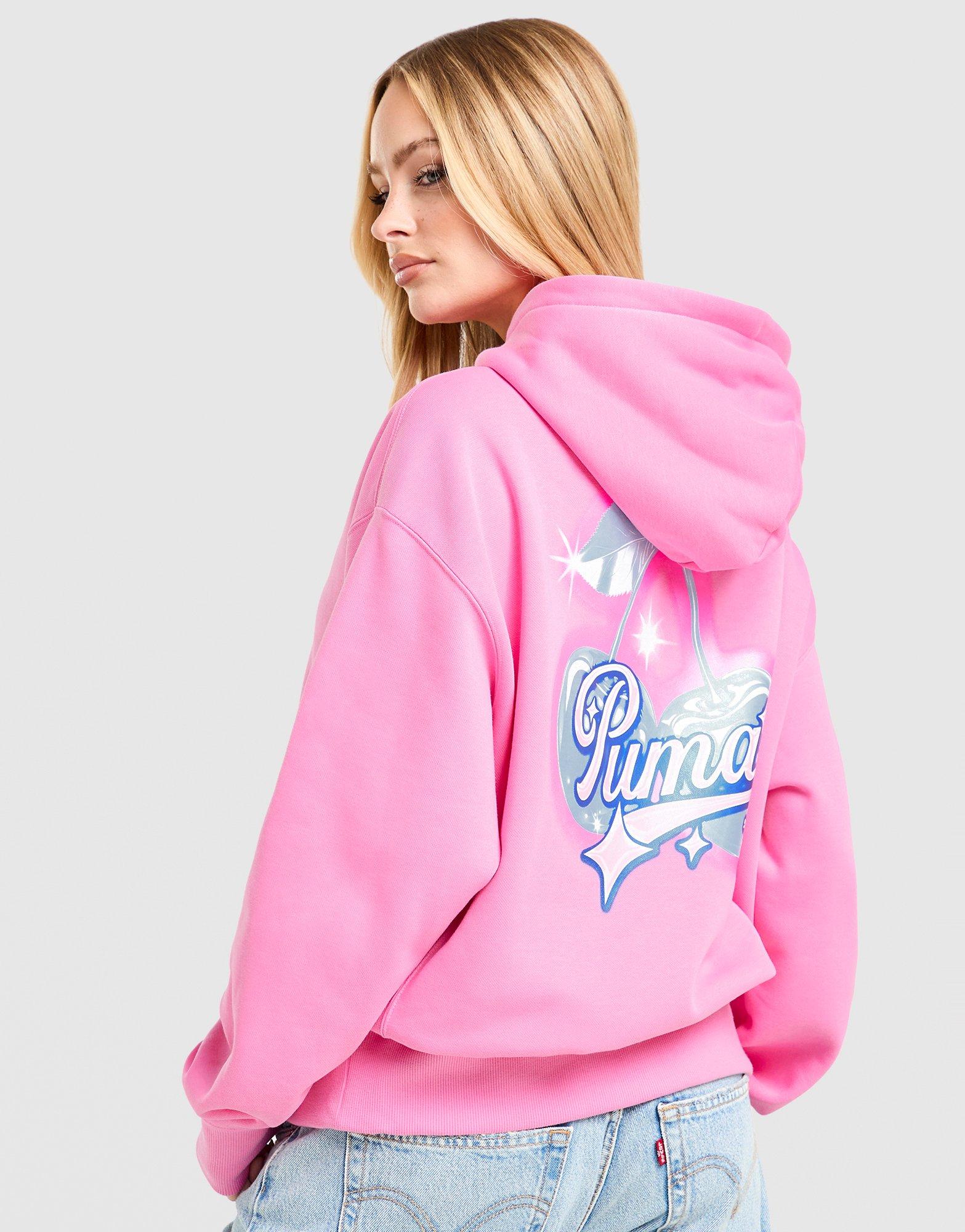 PUMA Hoops Cherry Graphic Hoodie Damen