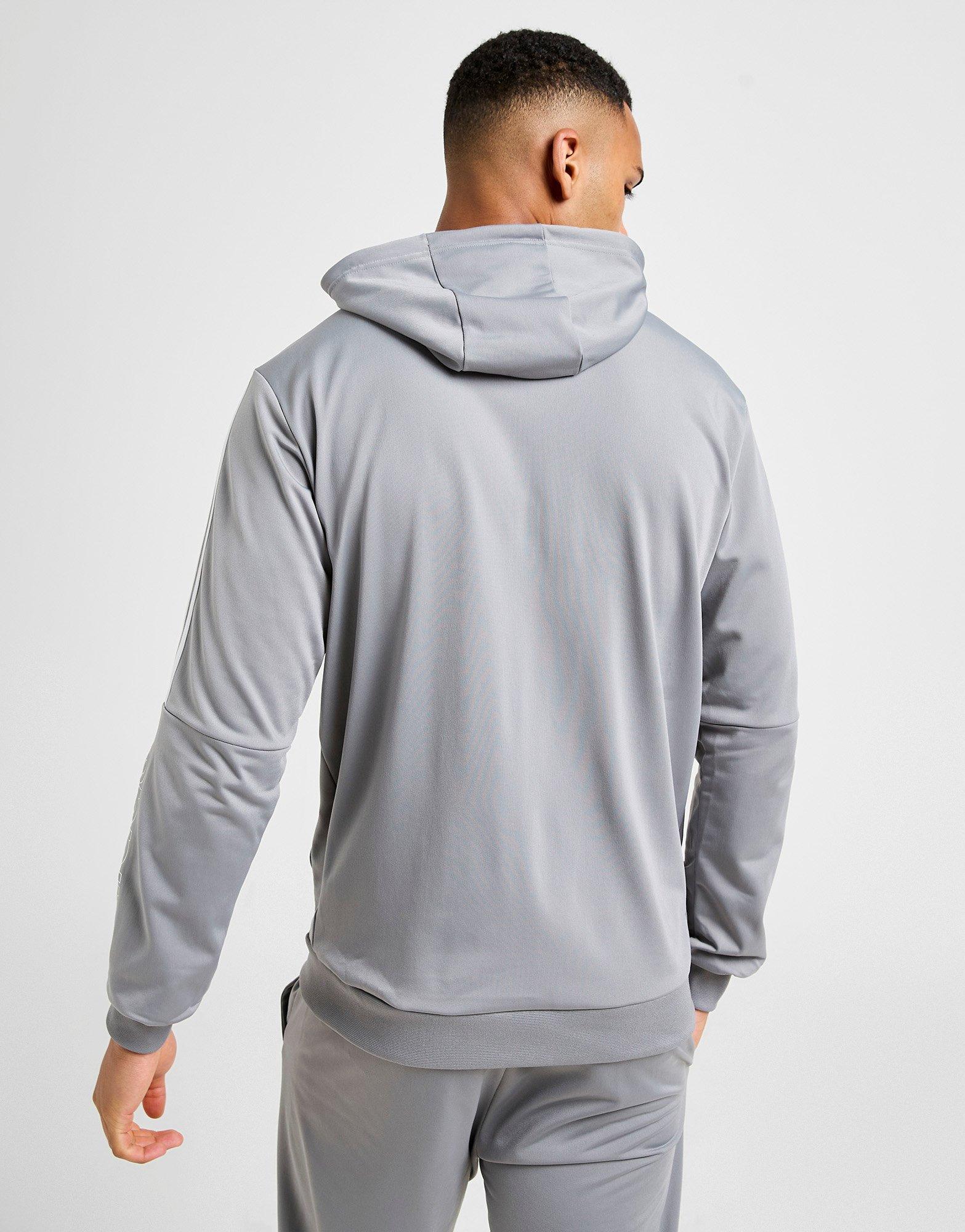 adidas Poly 3-Stripes Linear Hoodie