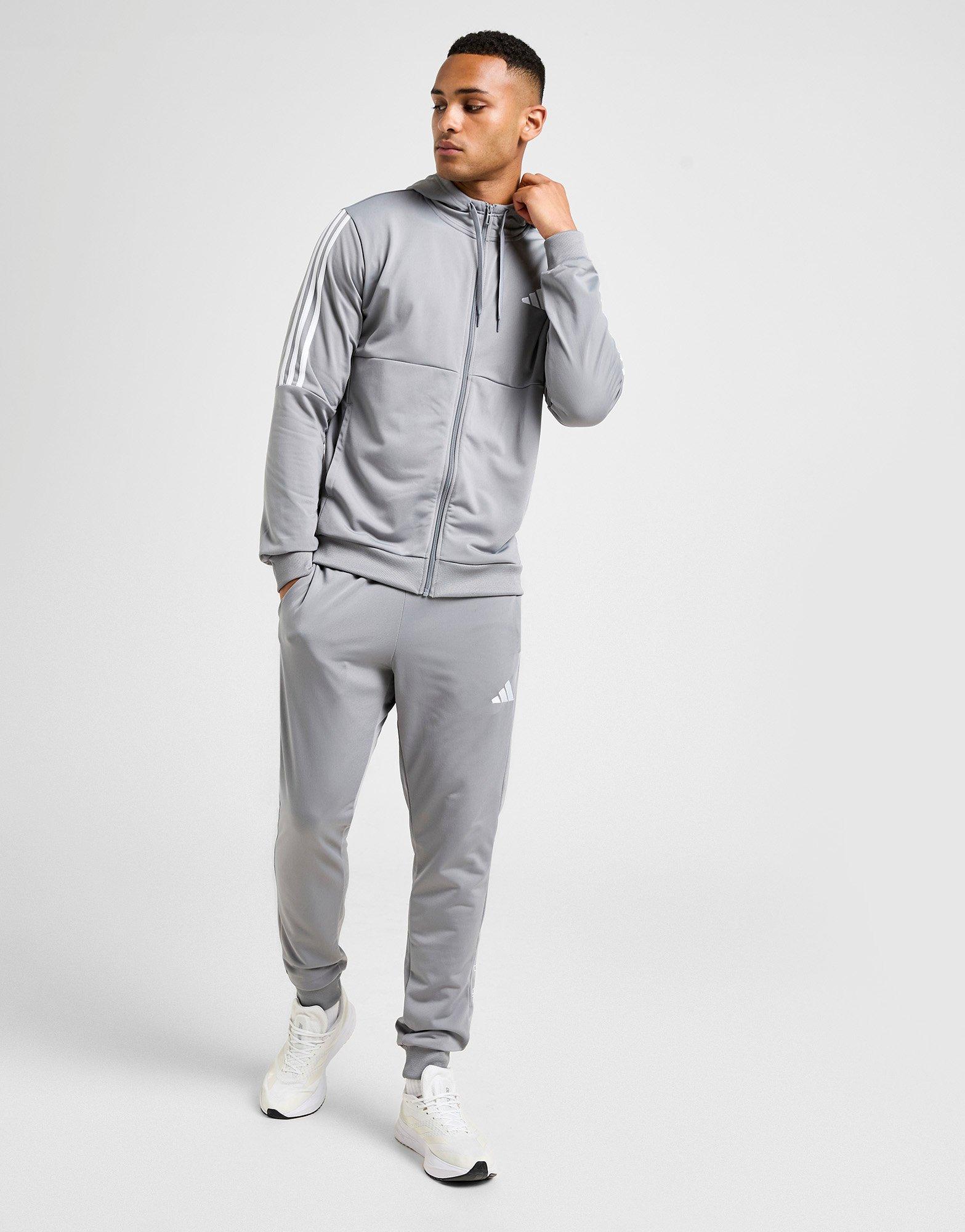 adidas Poly 3-Stripes Linear Hoodie
