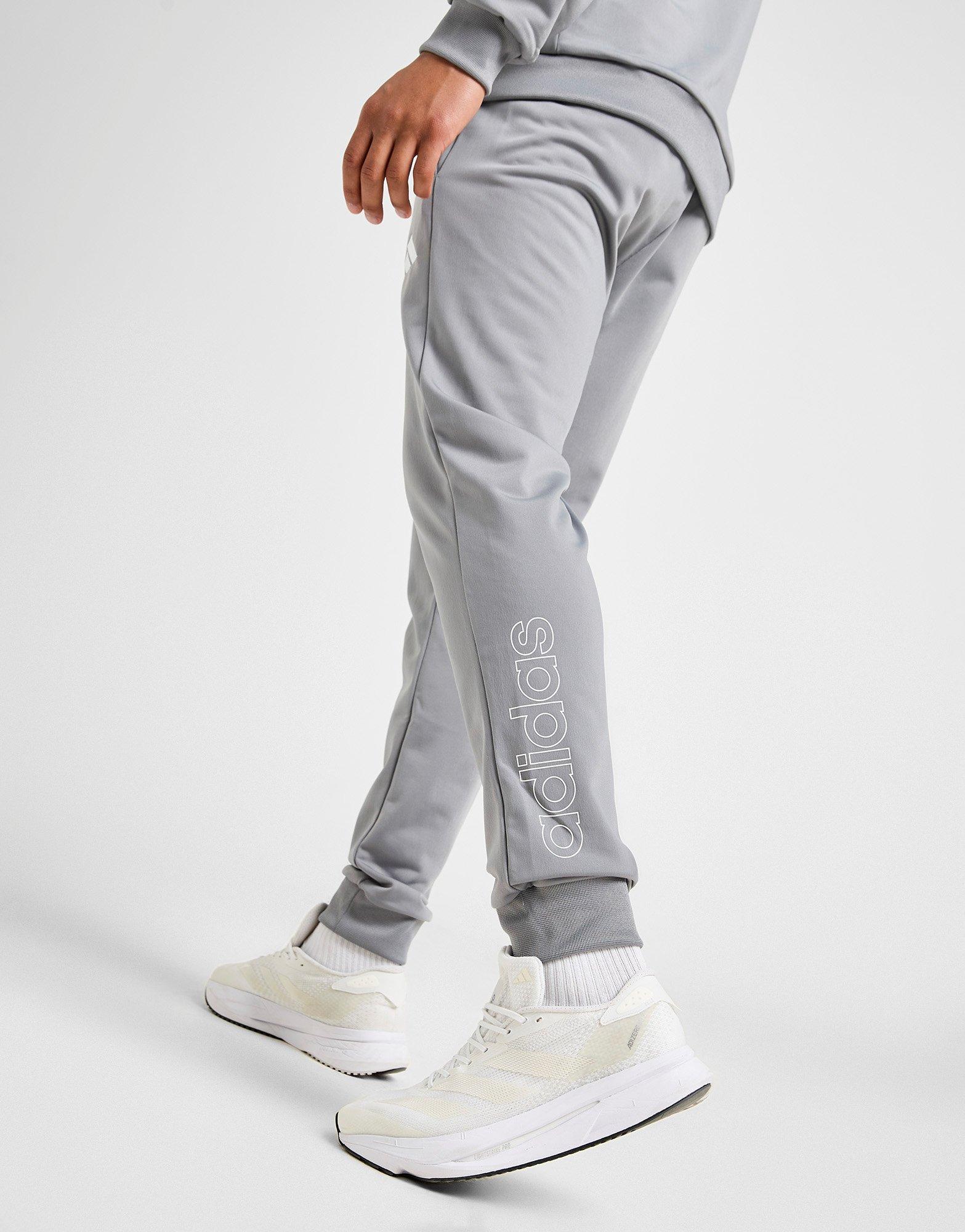 adidas Poly 3-Stripes Linear Track Pants